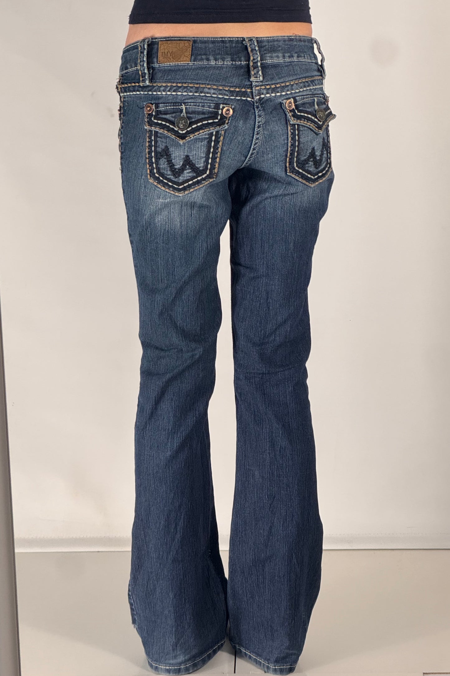 Lågmidjade jeans stl: XS