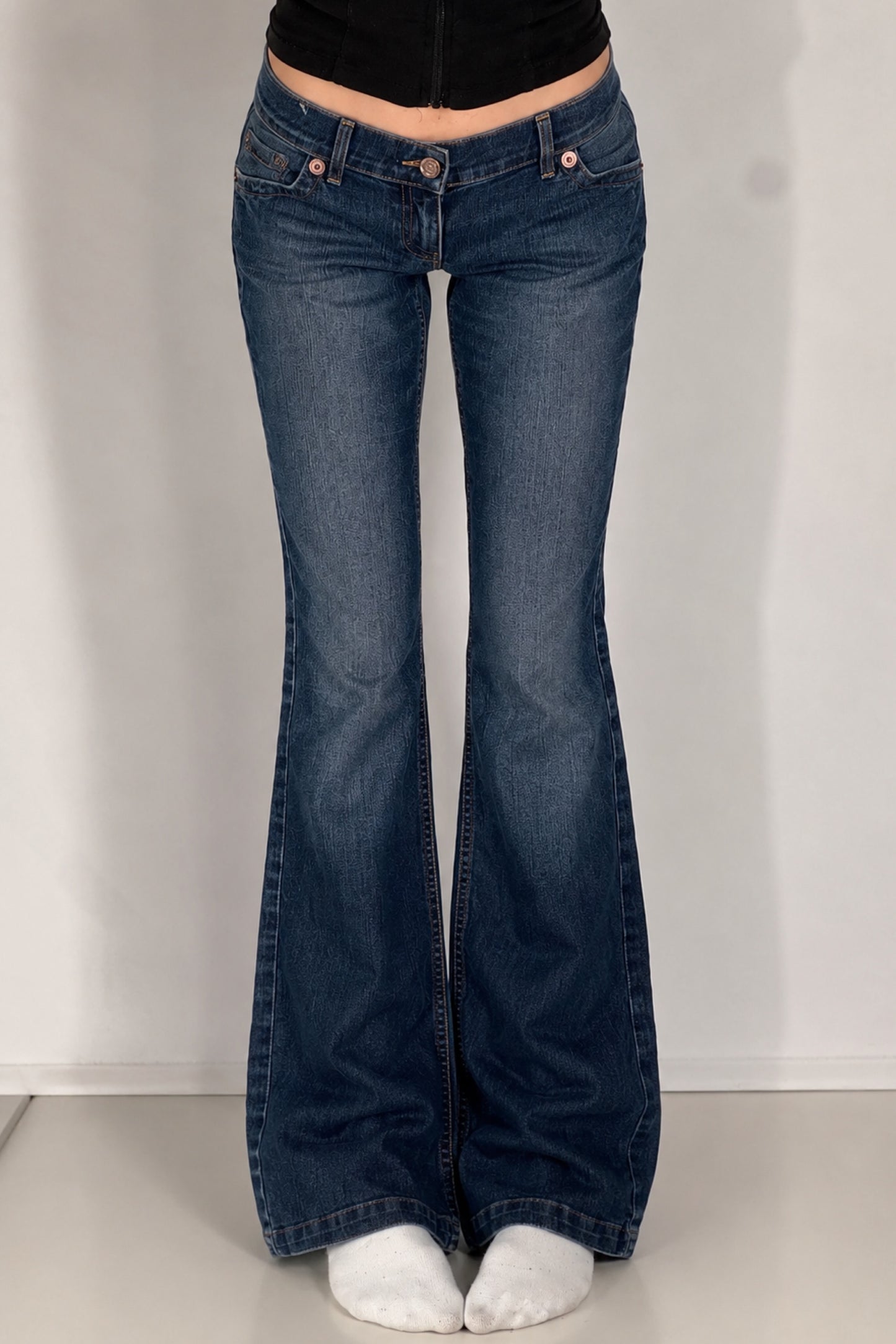 Lågmidjade jeans stl: S