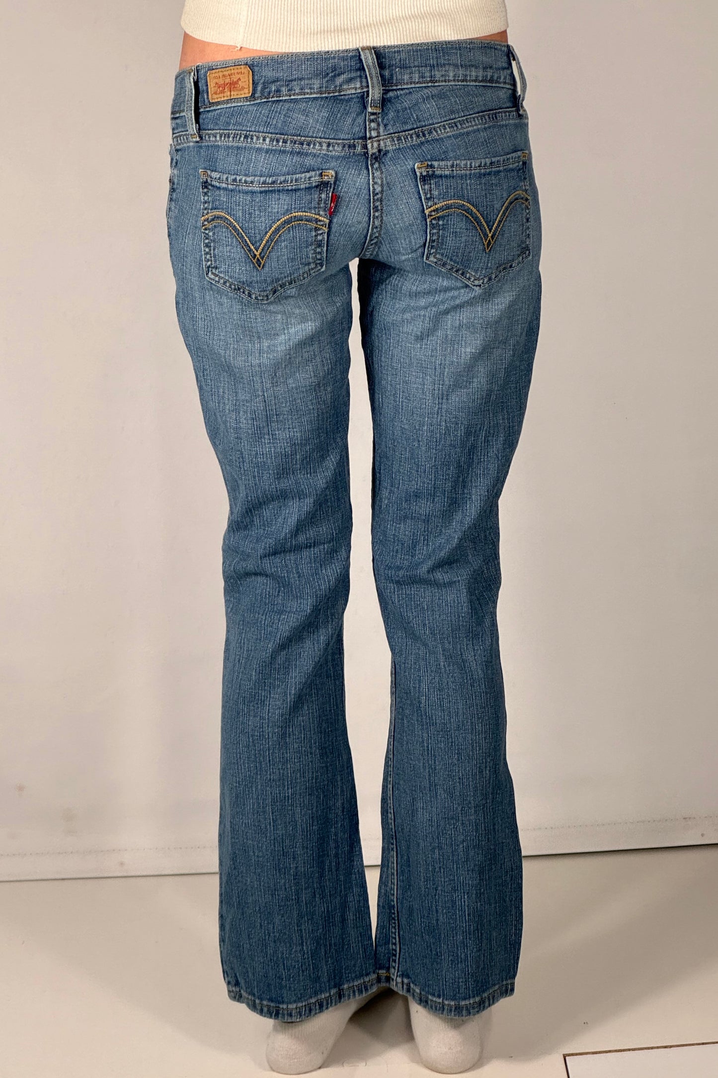 Lågmidjade jeans stl: XS