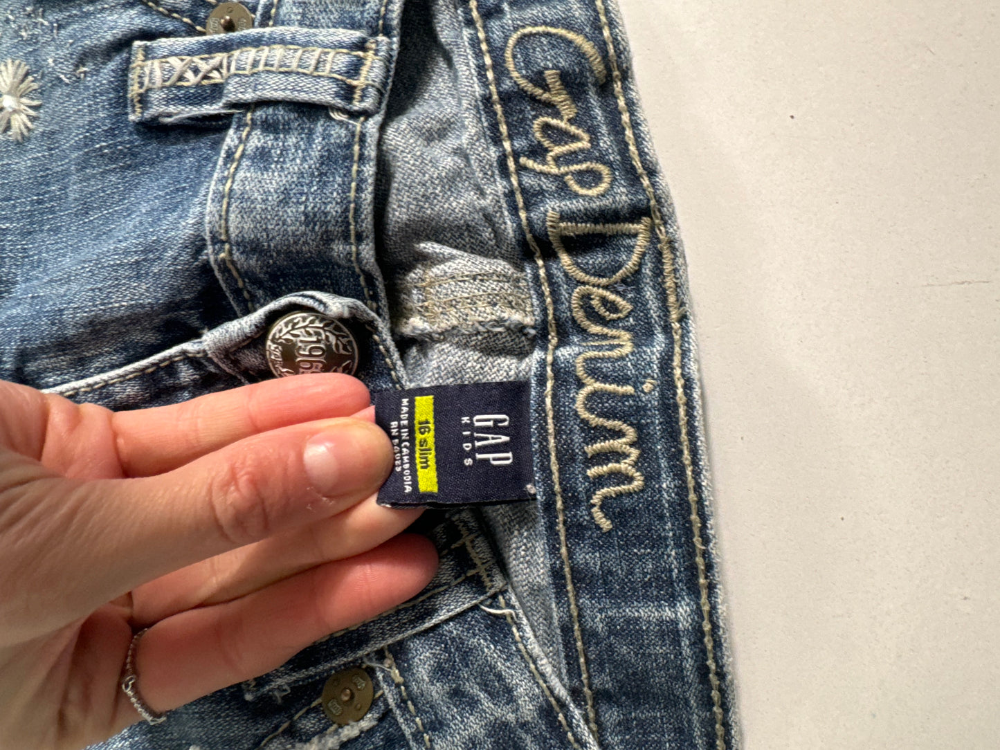 Lågmidjade jeans stl: XXS