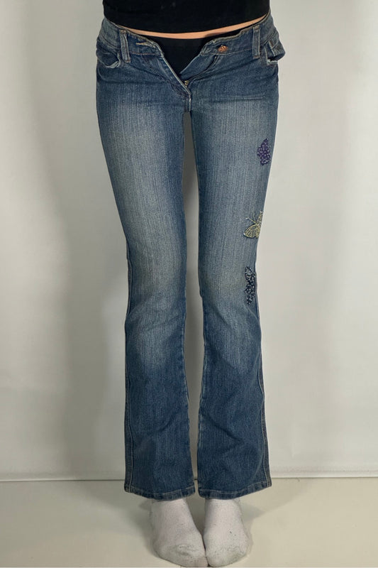 Lågmidjade jeans stl: XXS