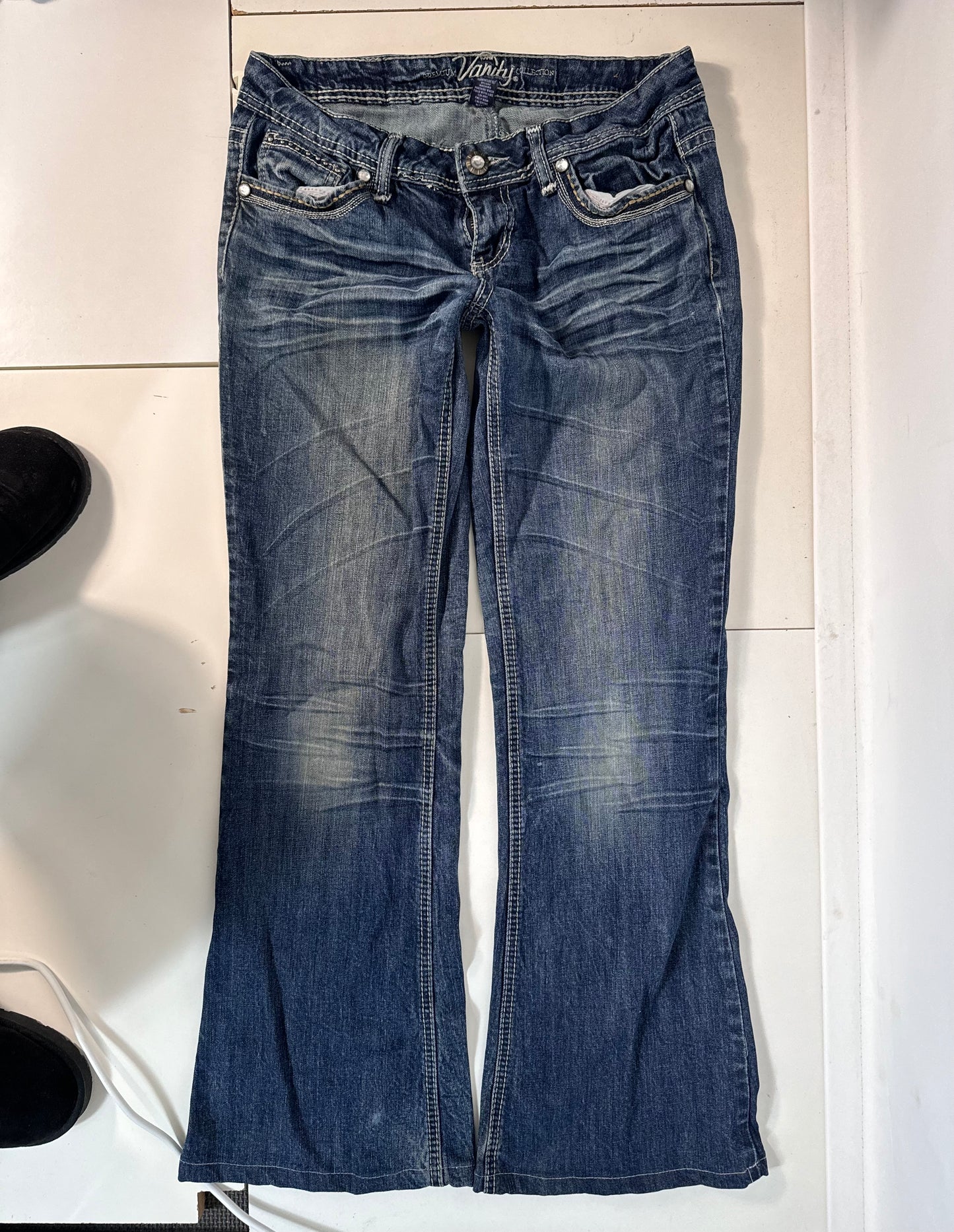 Lågmidjade jeans stl: S