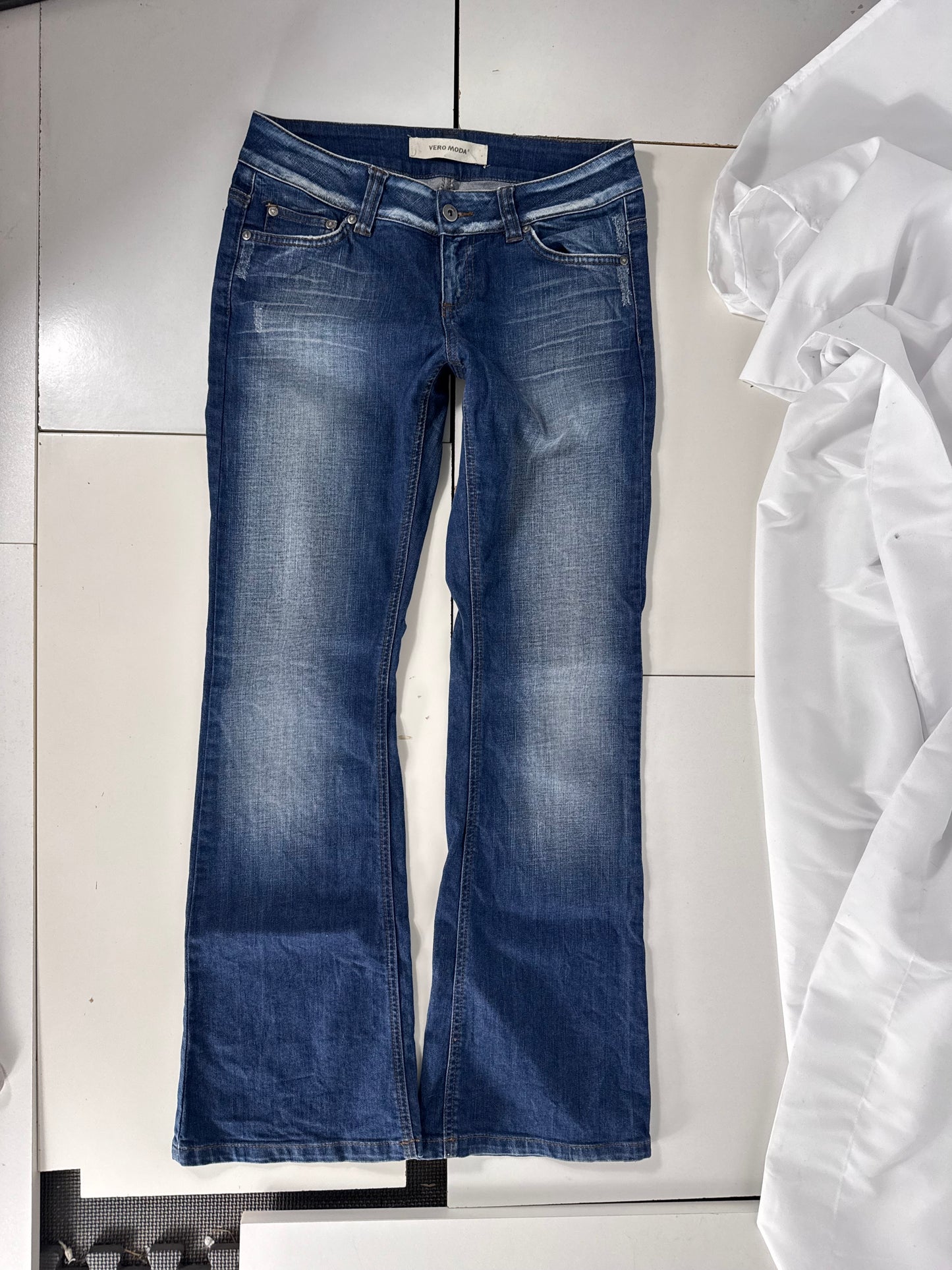 Lågmidjade jeans stl: S