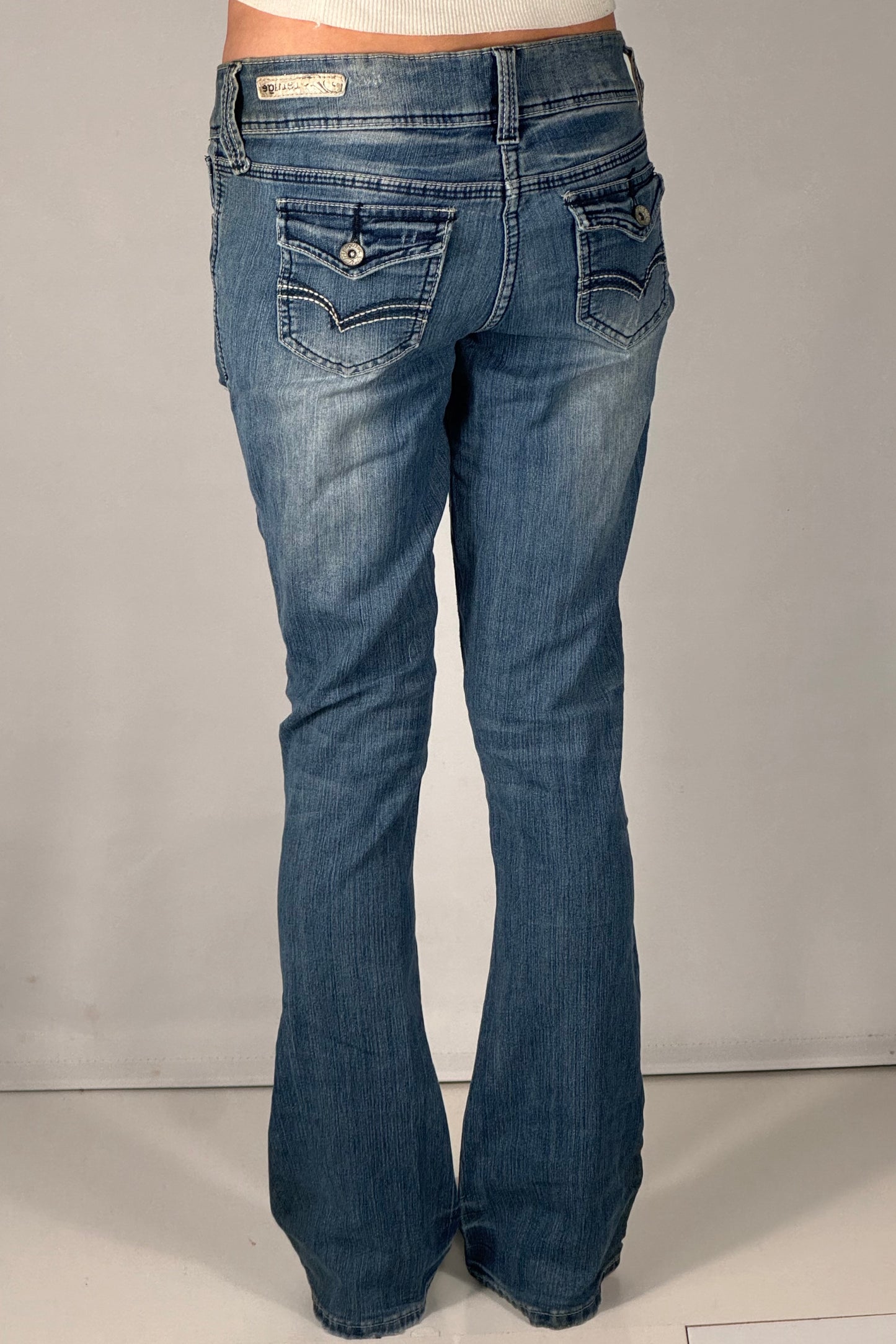 Lågmidjade jeans stl: S