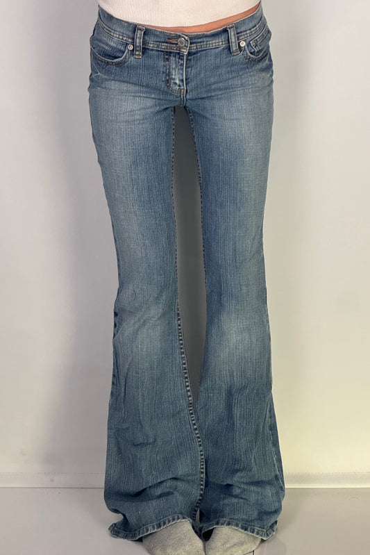 Lågmidjade jeans stl: XS