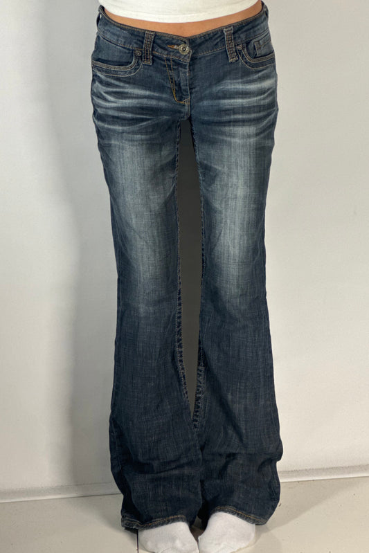 Lågmidjade jeans stl: S