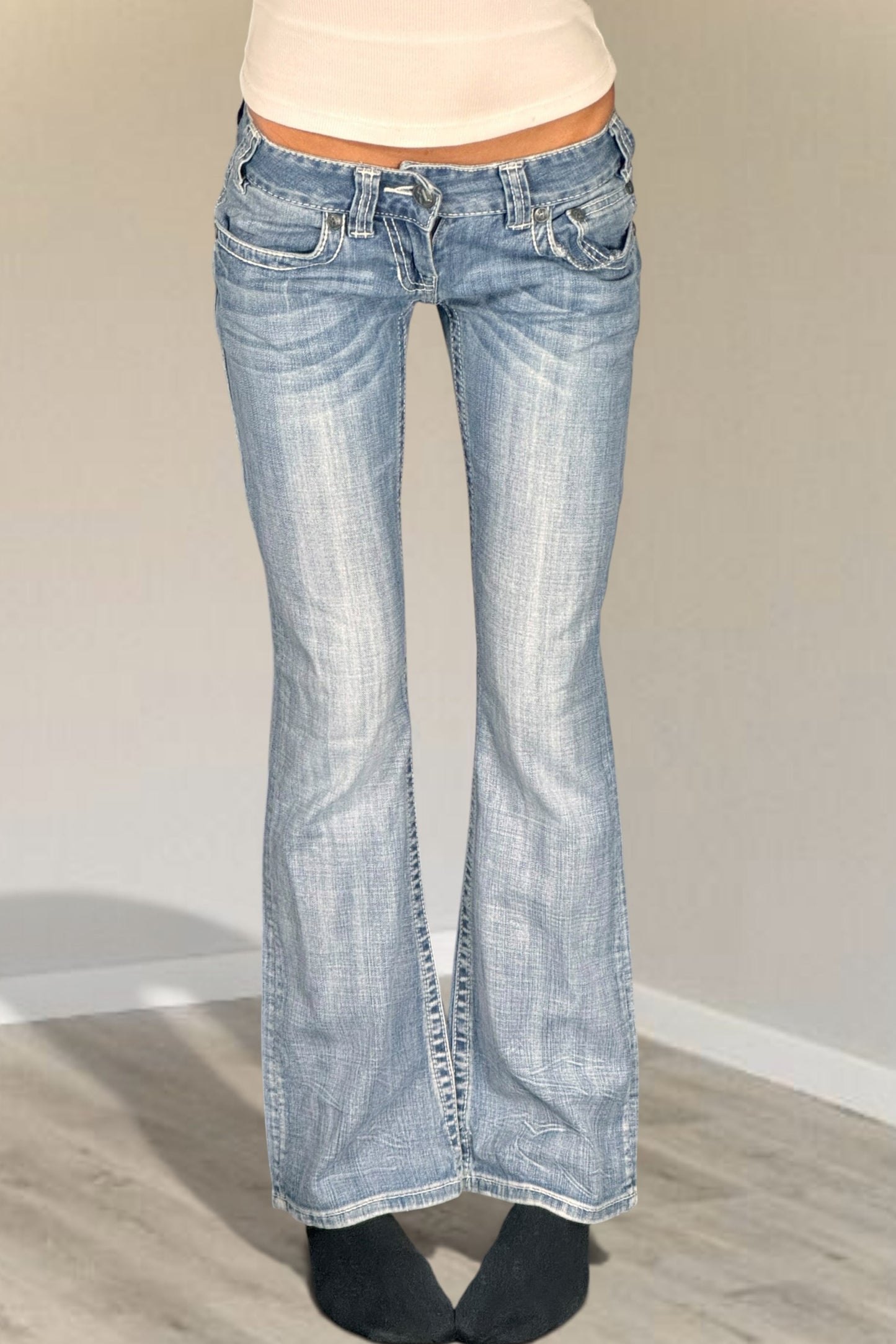 Lågmidjade jeans stl: XXS