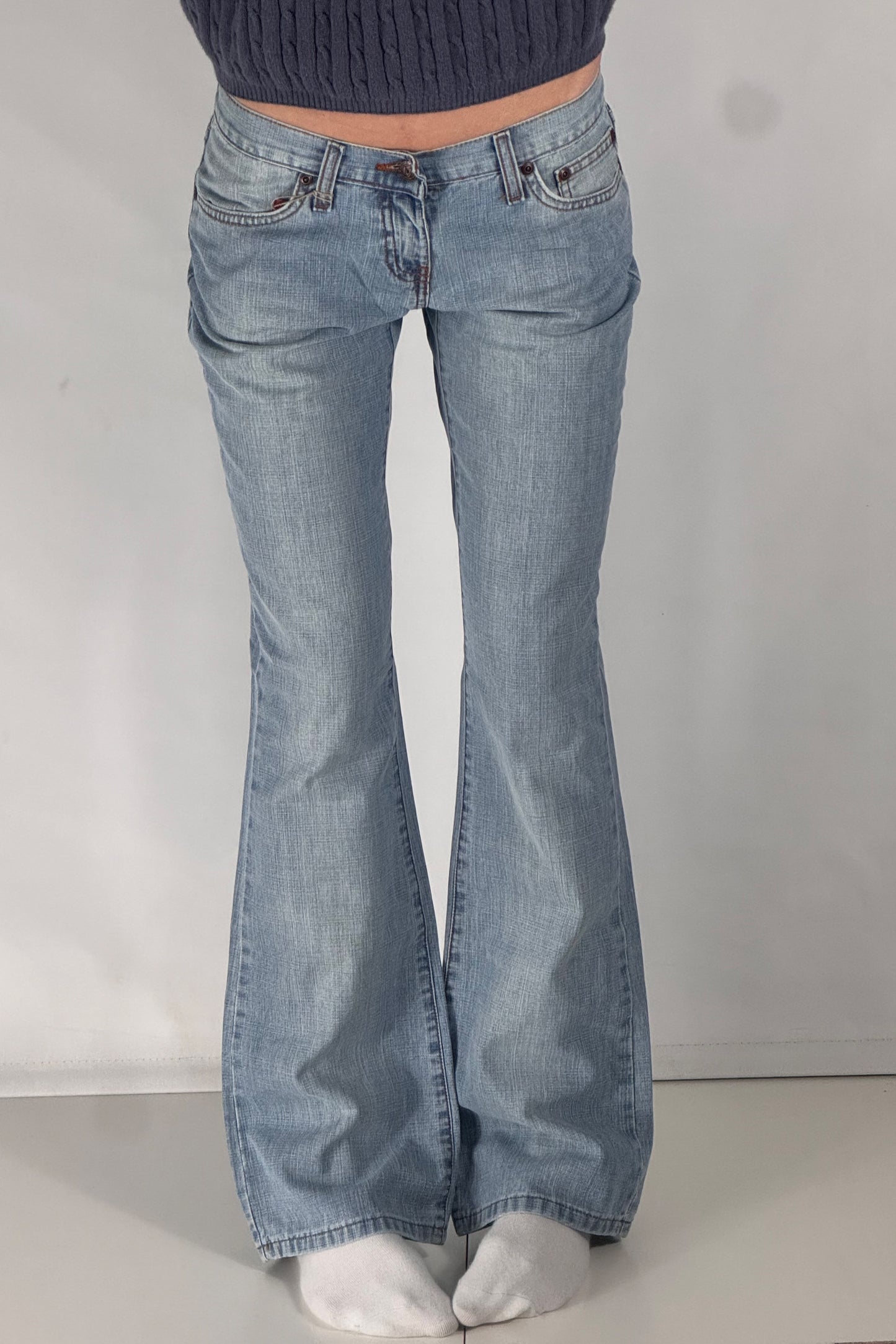 Lågmidjade jeans stl: XXS