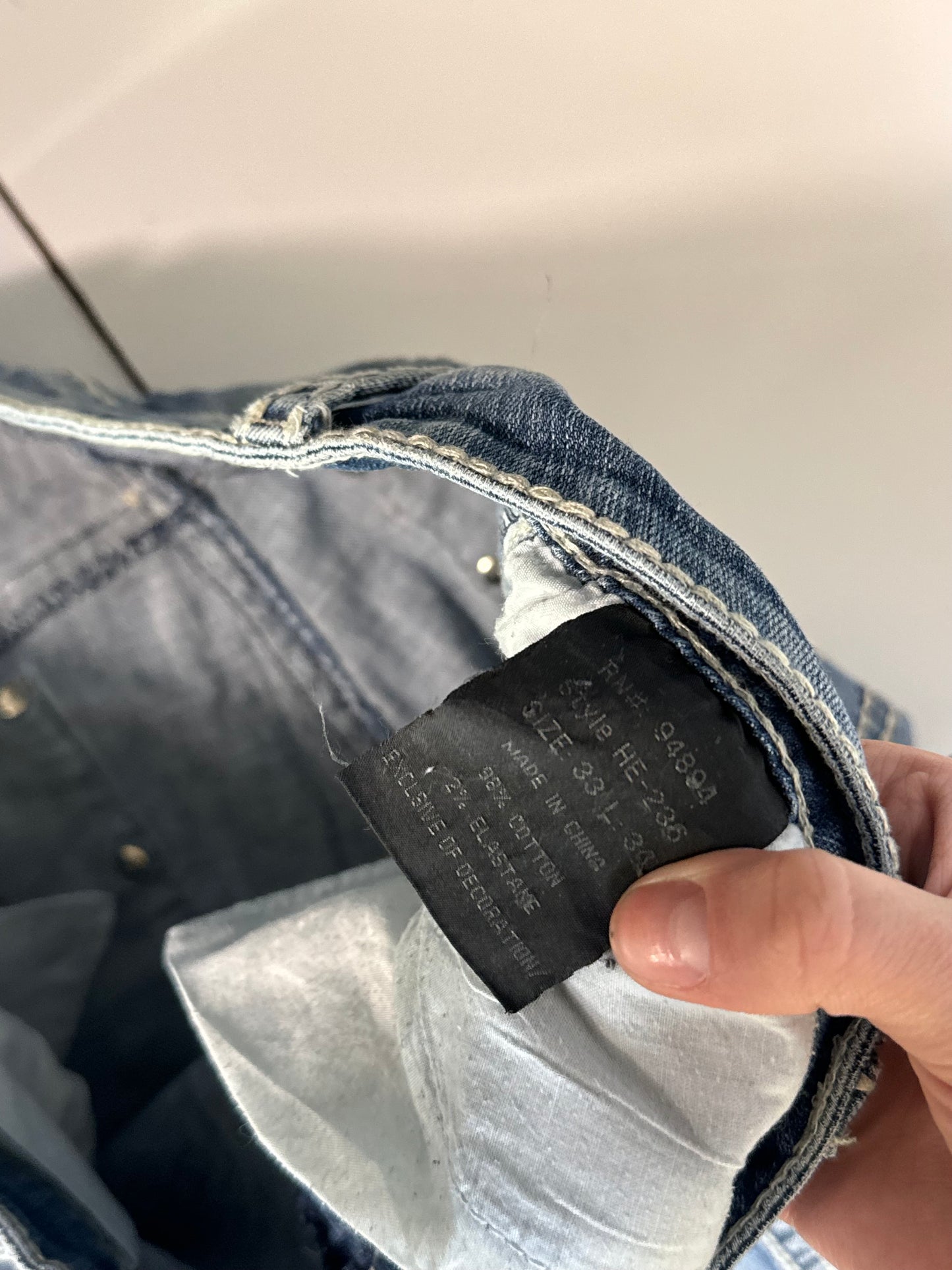 Lågmidjade jeans stl: M
