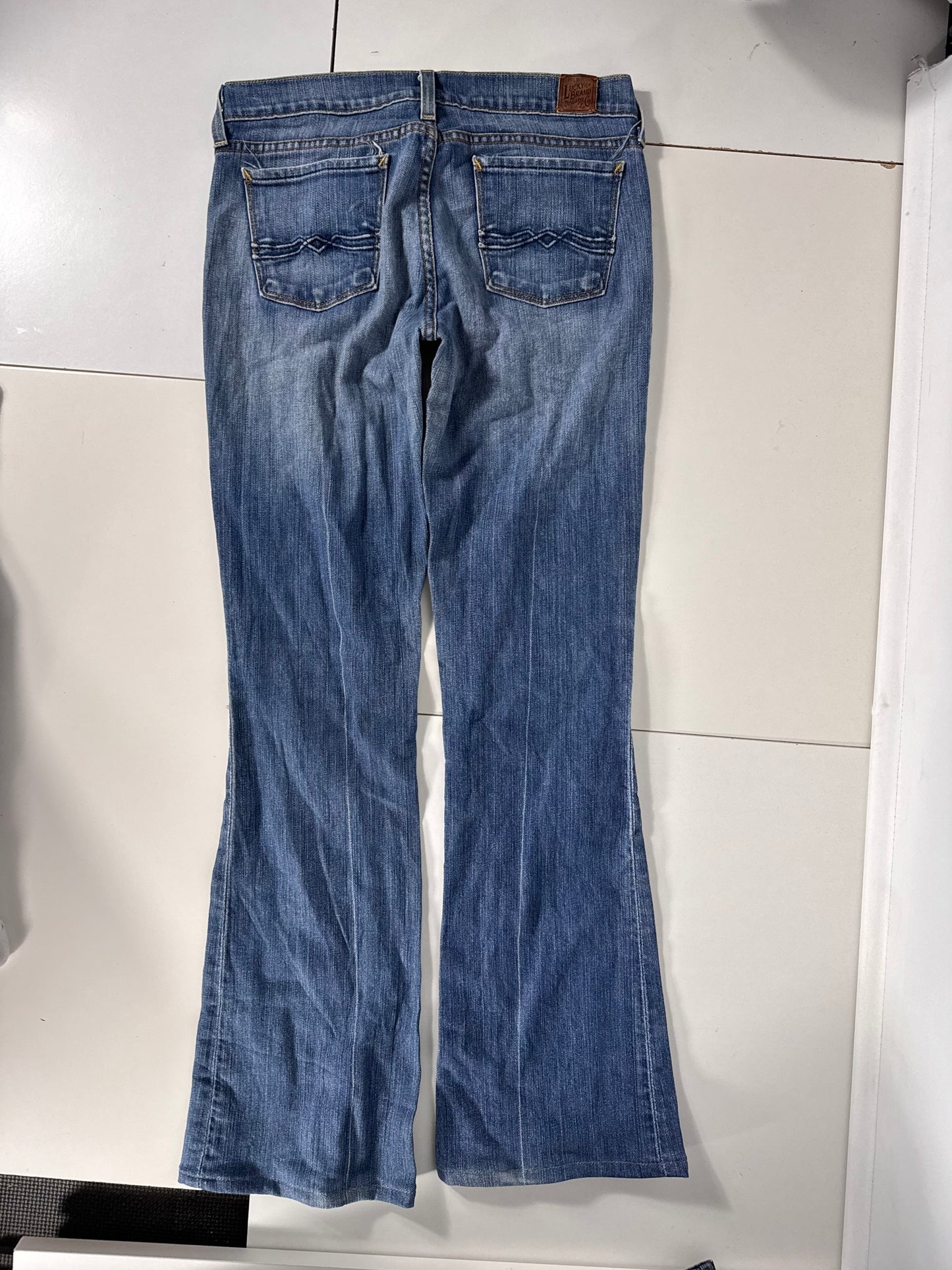 Lavtaljede jeans str: S