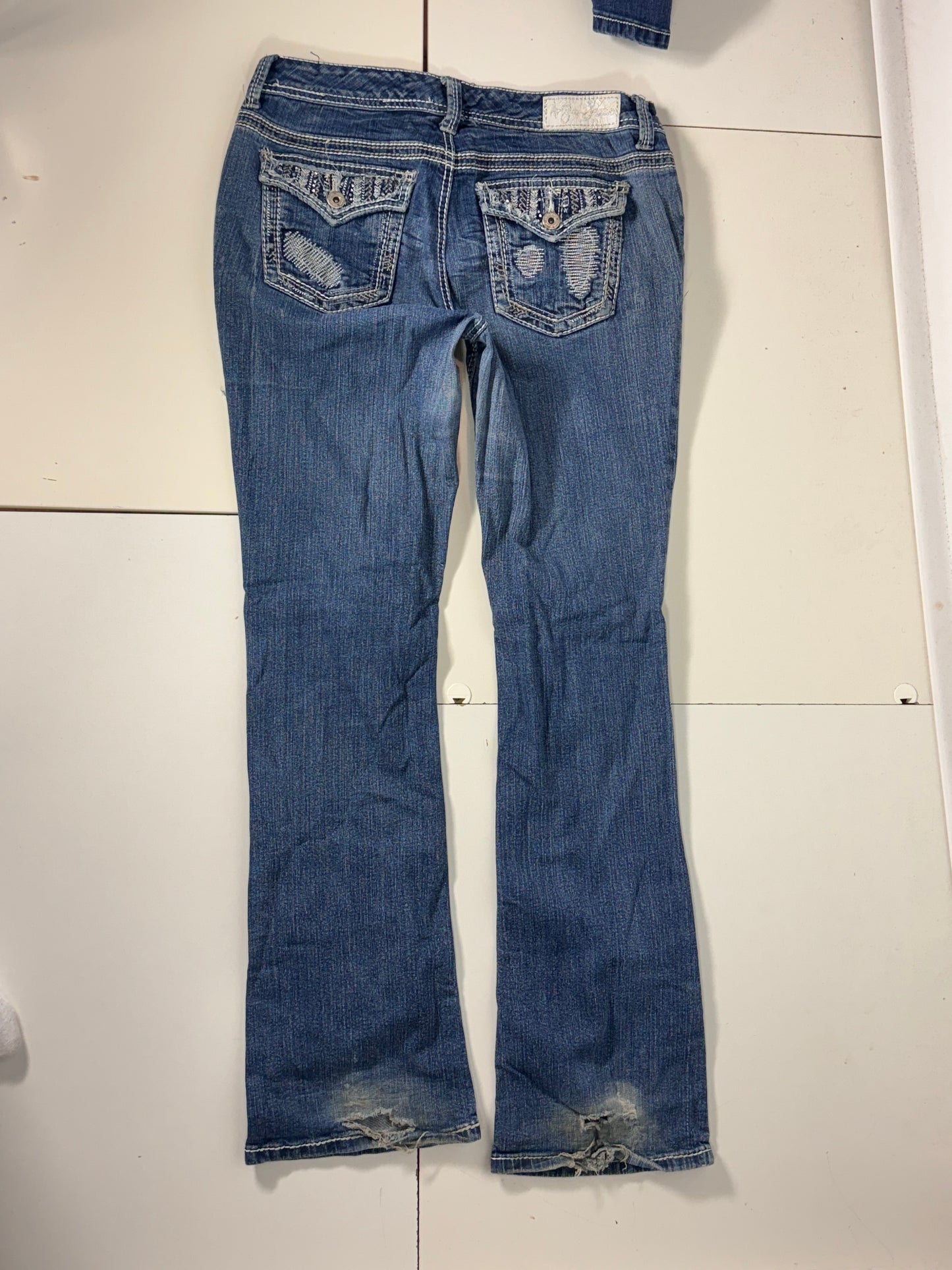Lågmidjade jeans stl: M