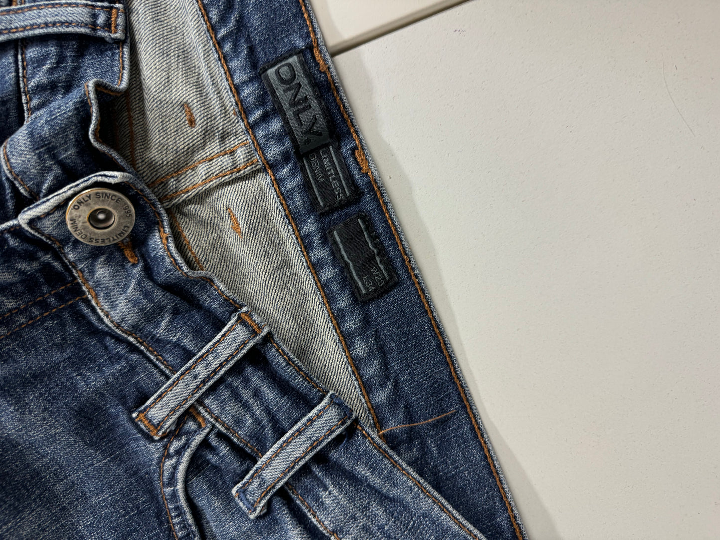 Lågmidjade jeans stl: S