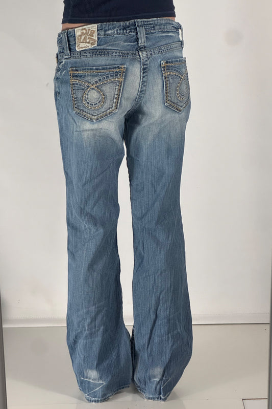 Lågmidjade jeans stl: S/M