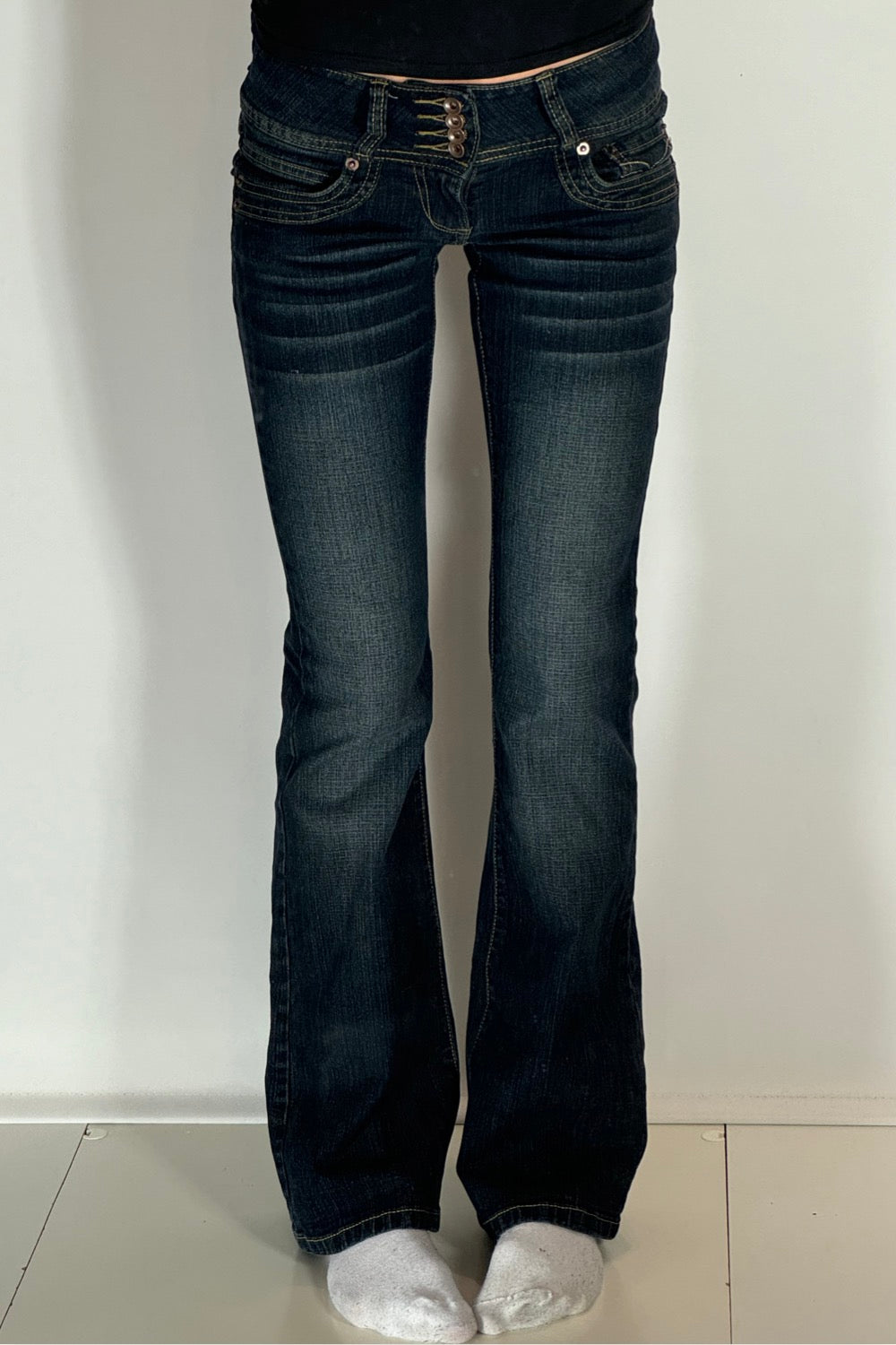Lågmidjade jeans stl: XXS
