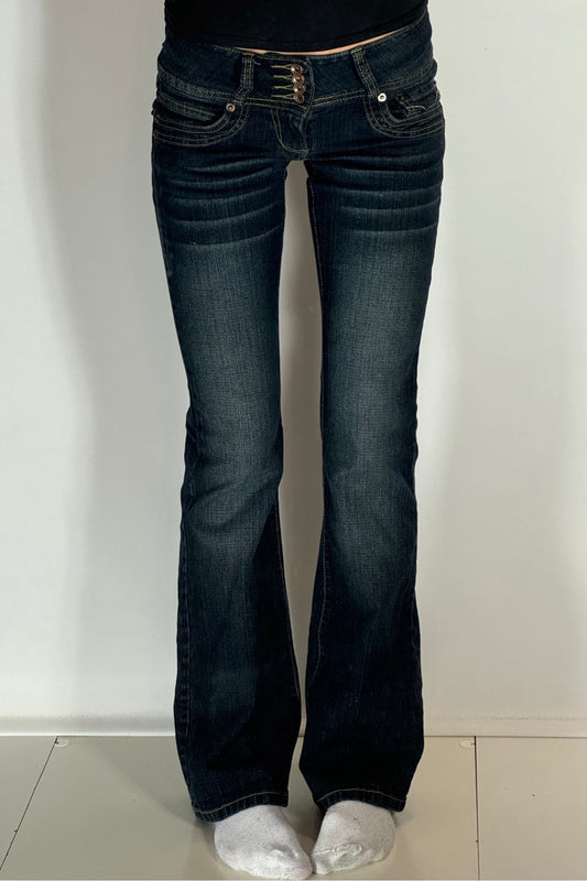 Lågmidjade jeans stl: XXS