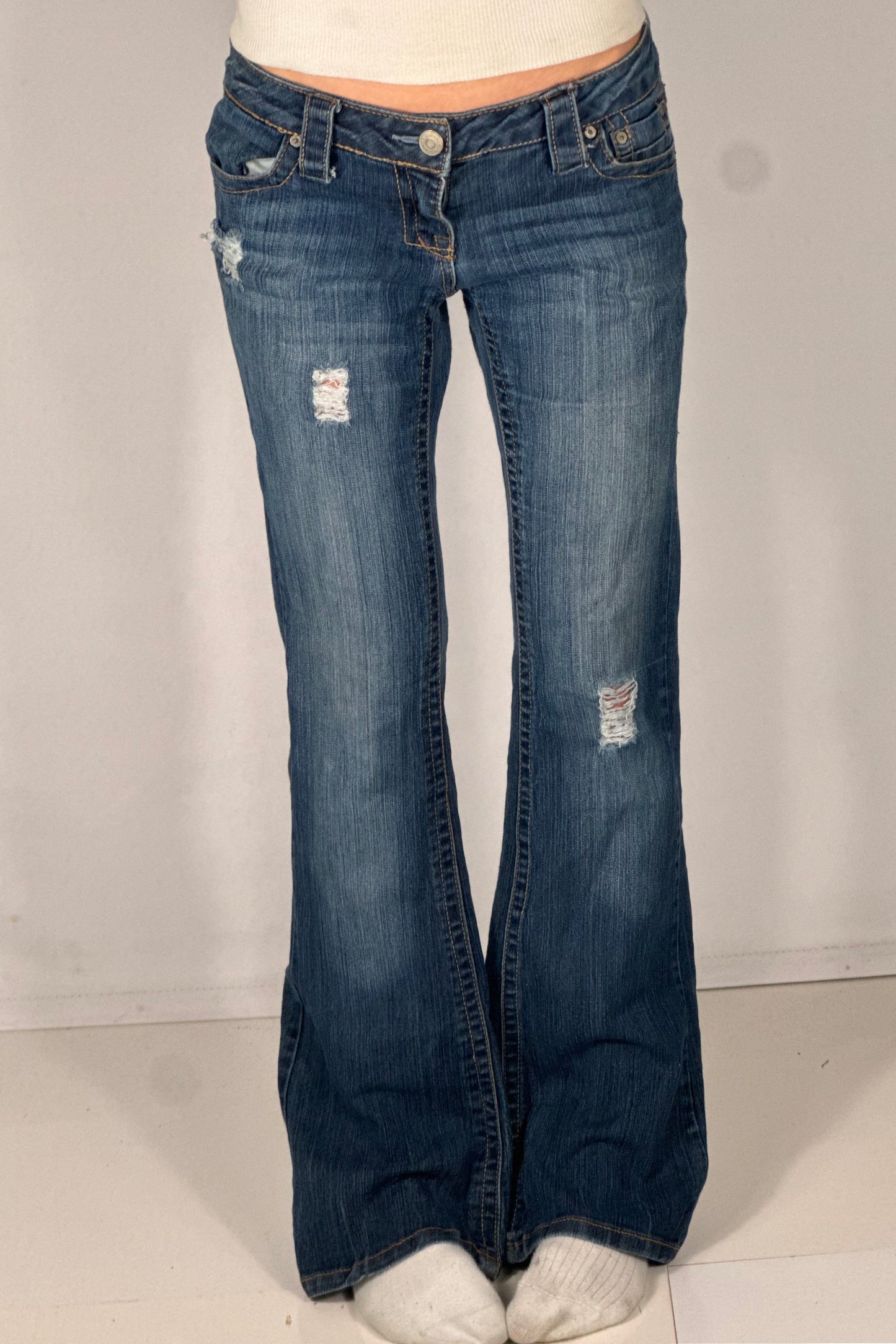 Lågmidjade jeans stl: S