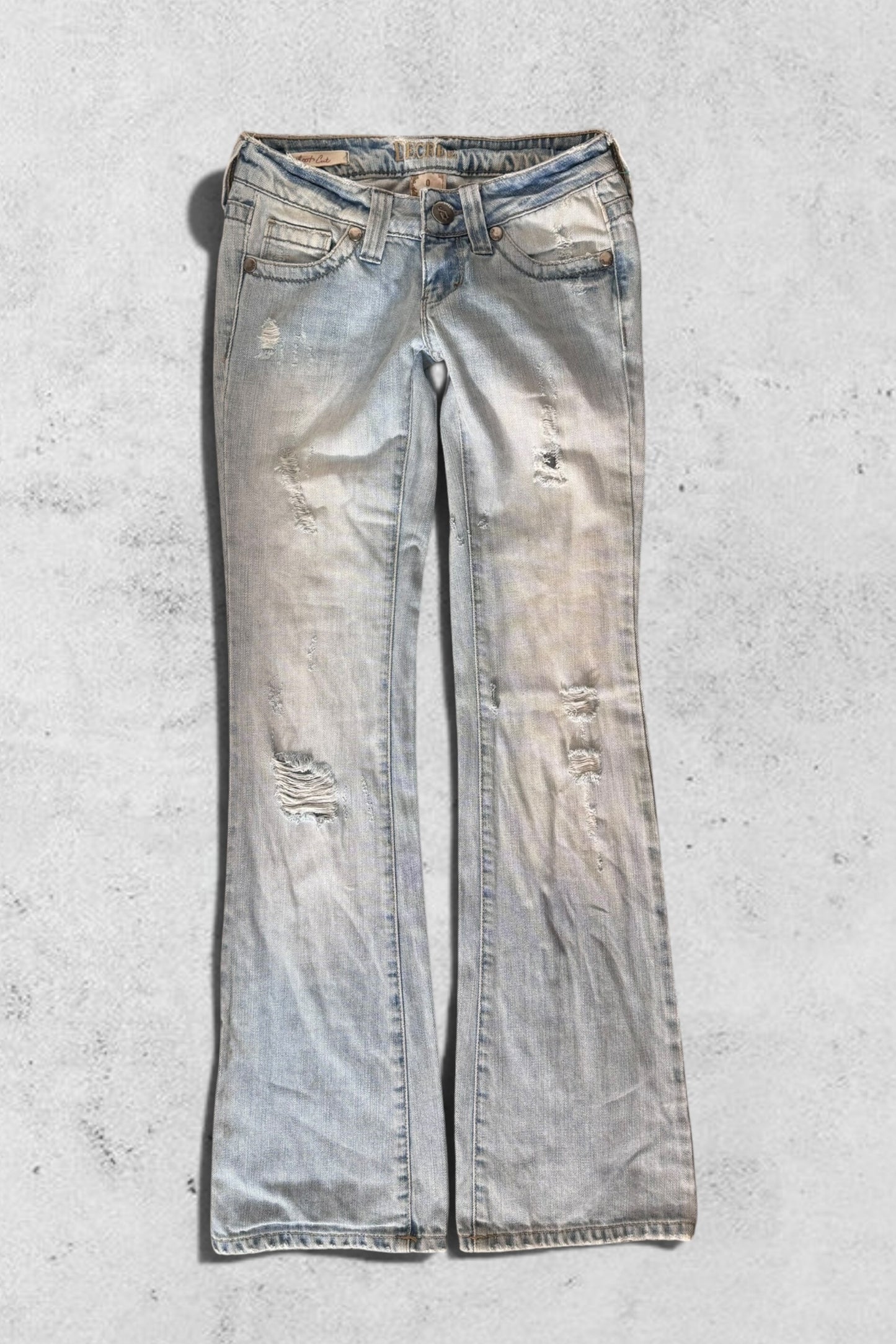 Lågmidjade jeans stl: XXXS