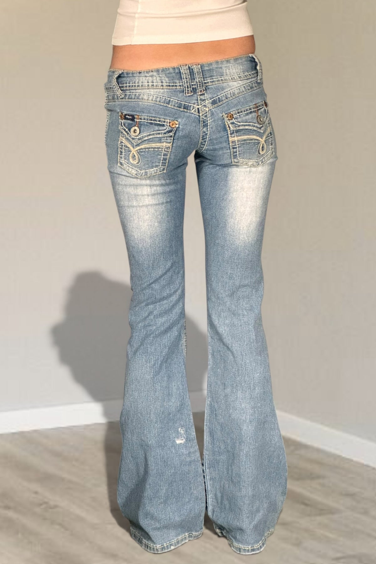 Lågmidjade jeans stl: XS