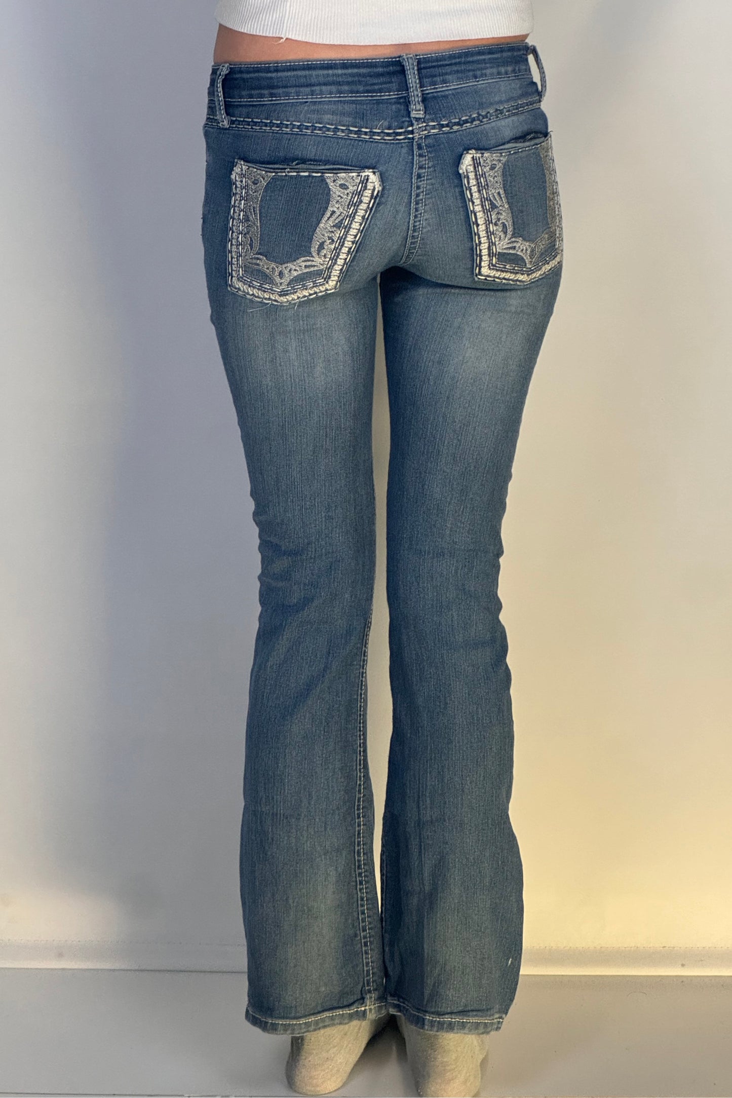 Lågmidjade jeans stl: XXS