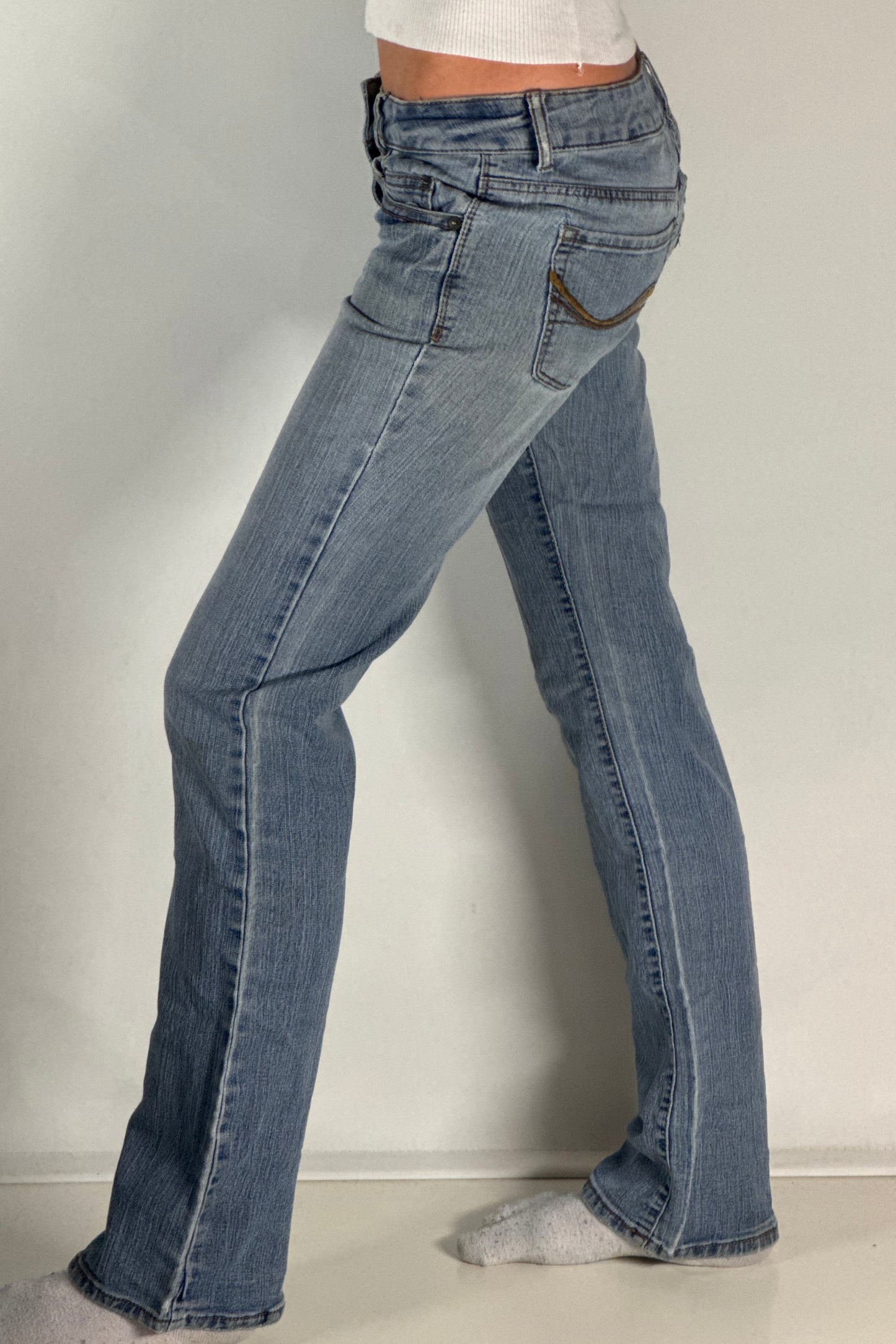 Lågmidjade jeans stl: XS