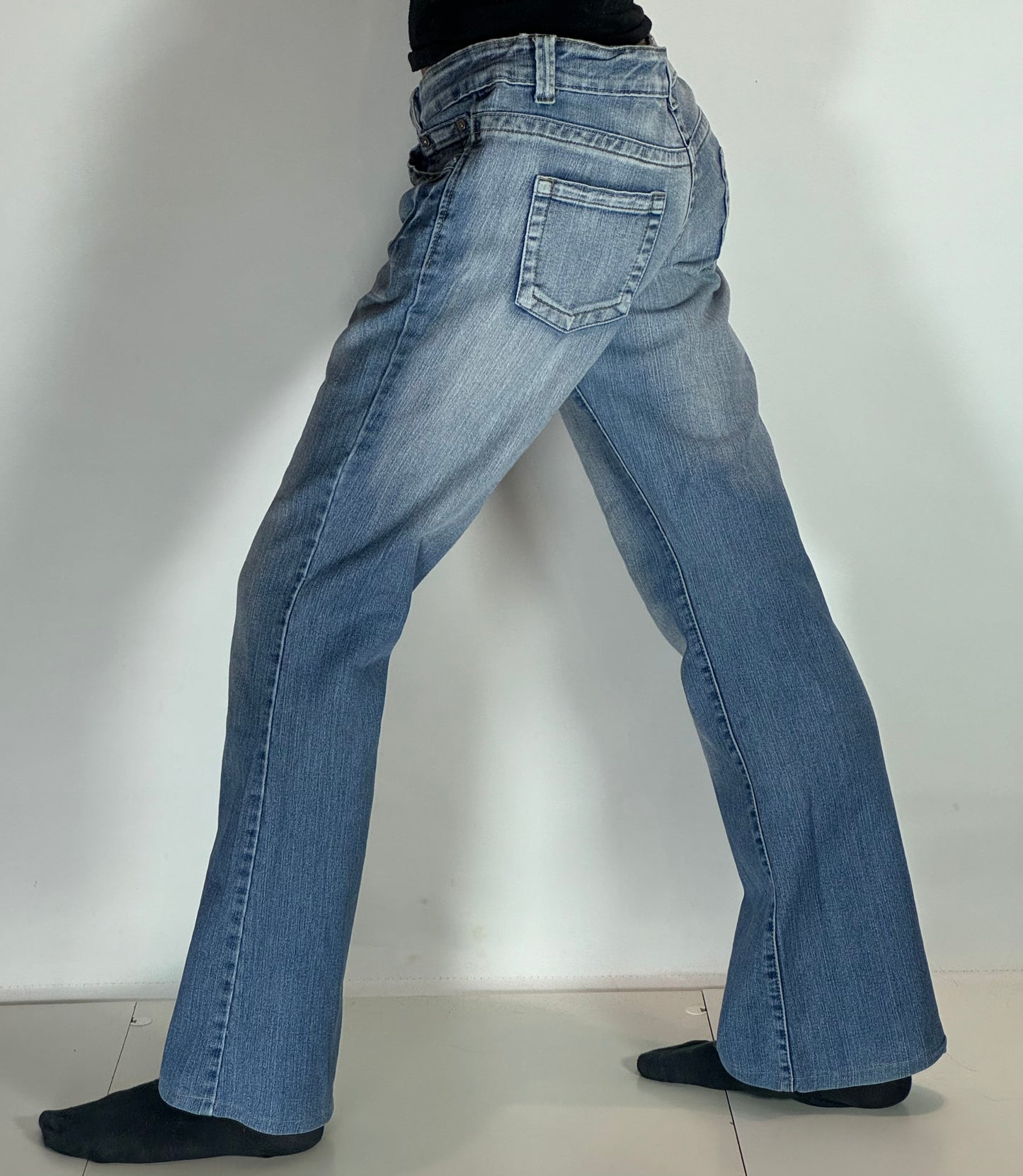 Lågmidjade jeans stl: M