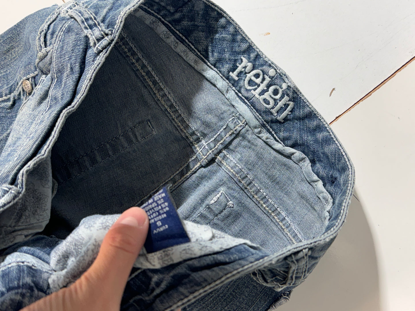 Lågmidjade jeans stl: XS