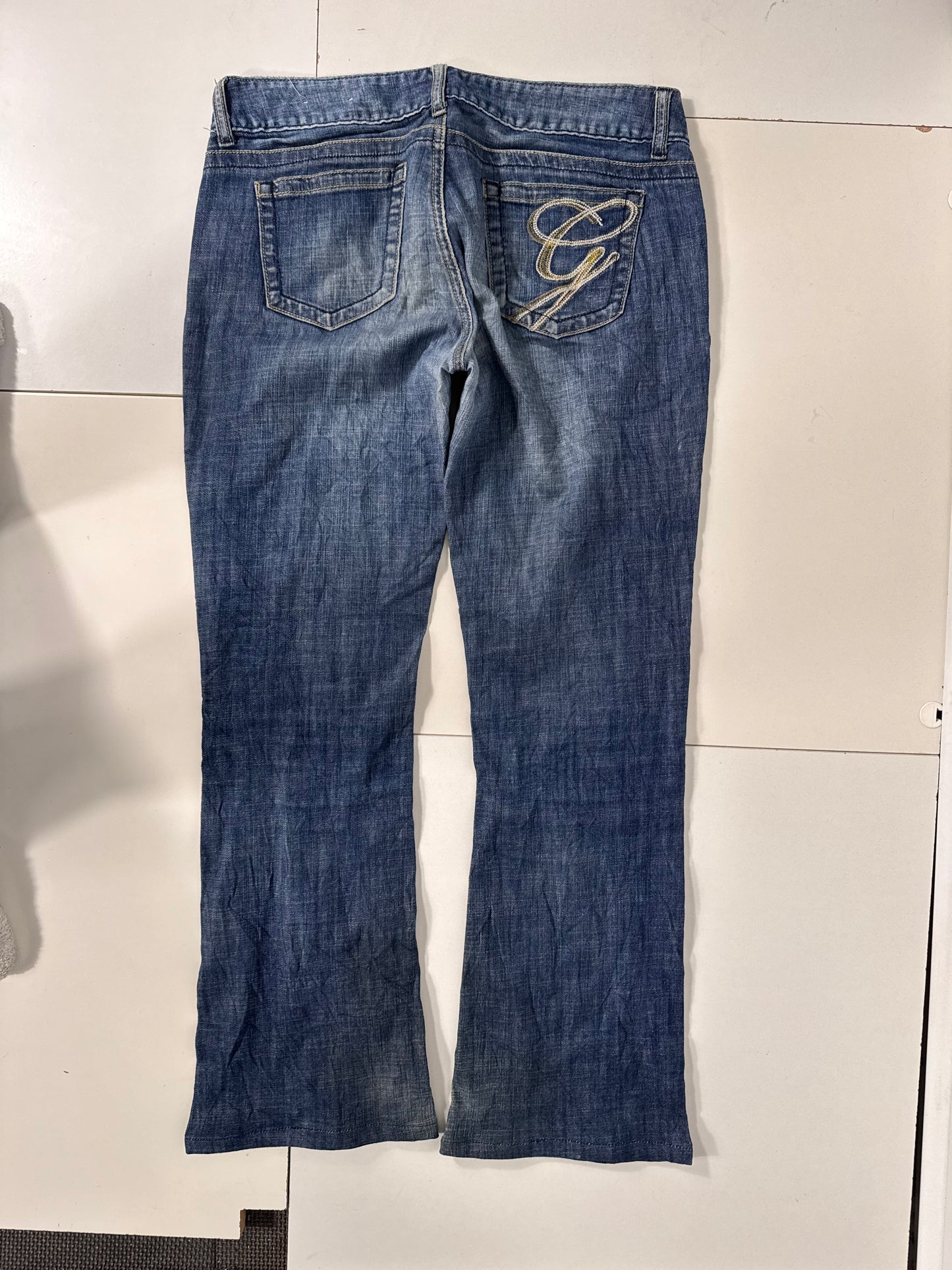Lågmidjade jeans stl: S