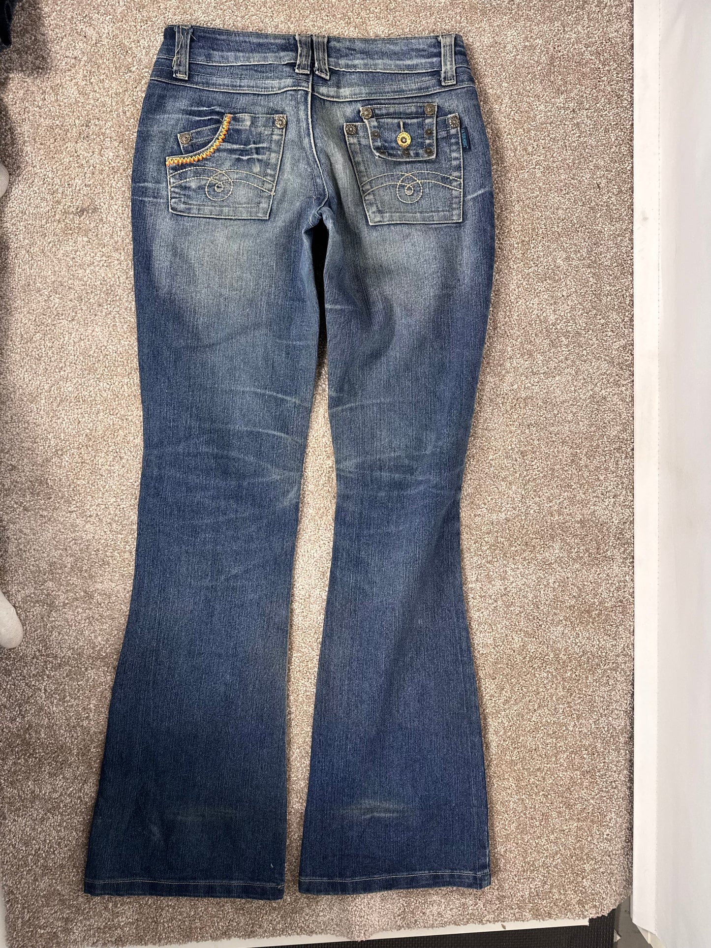 Lågmidjade jeans stl: XS