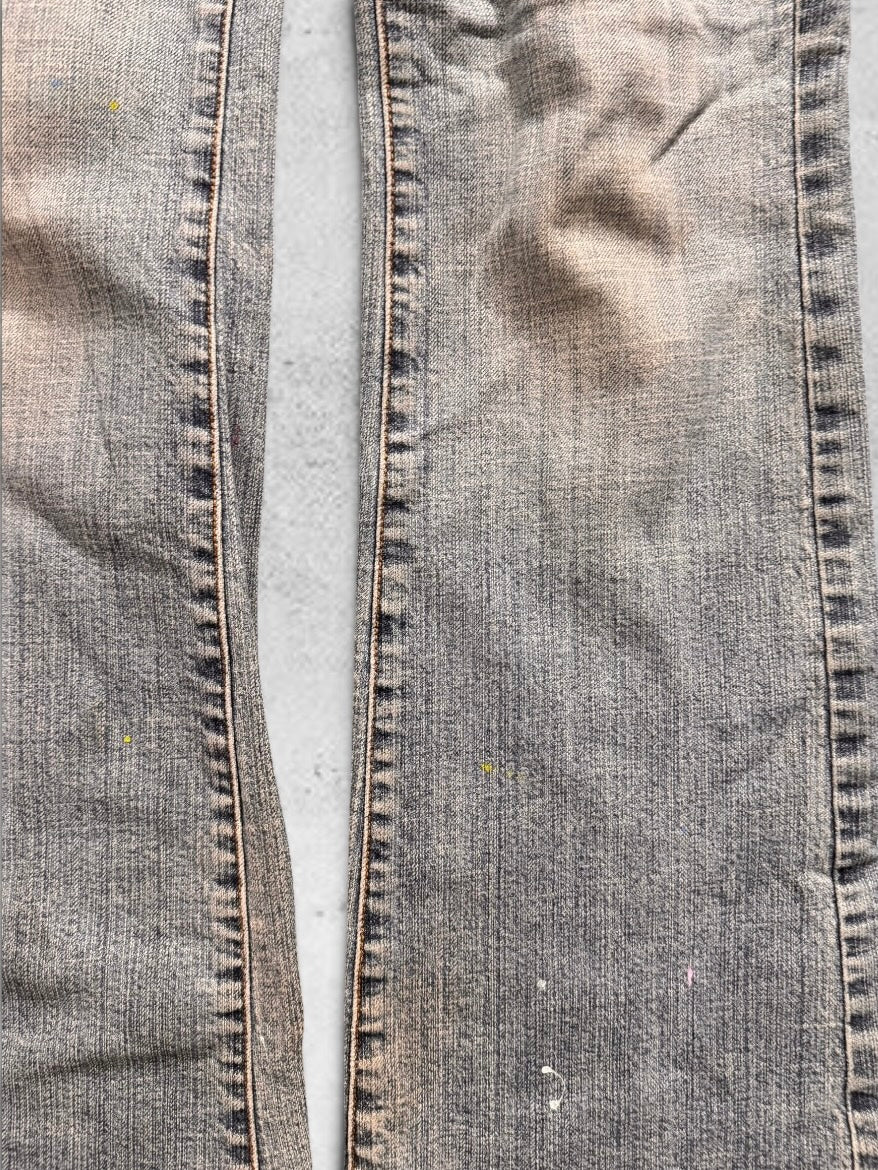Utsvängda jeans stl: S