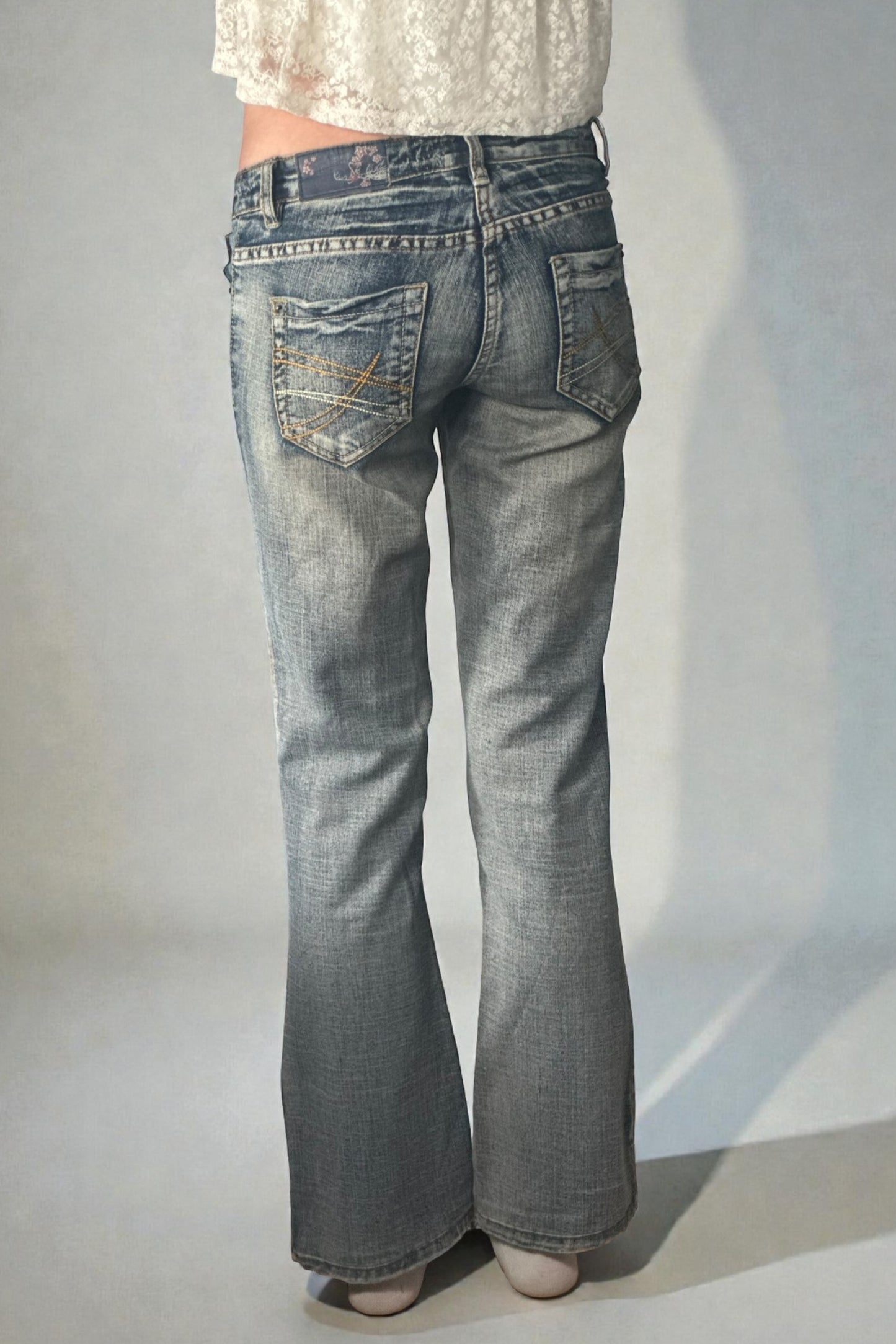 Lågmidjade jeans stl: XS