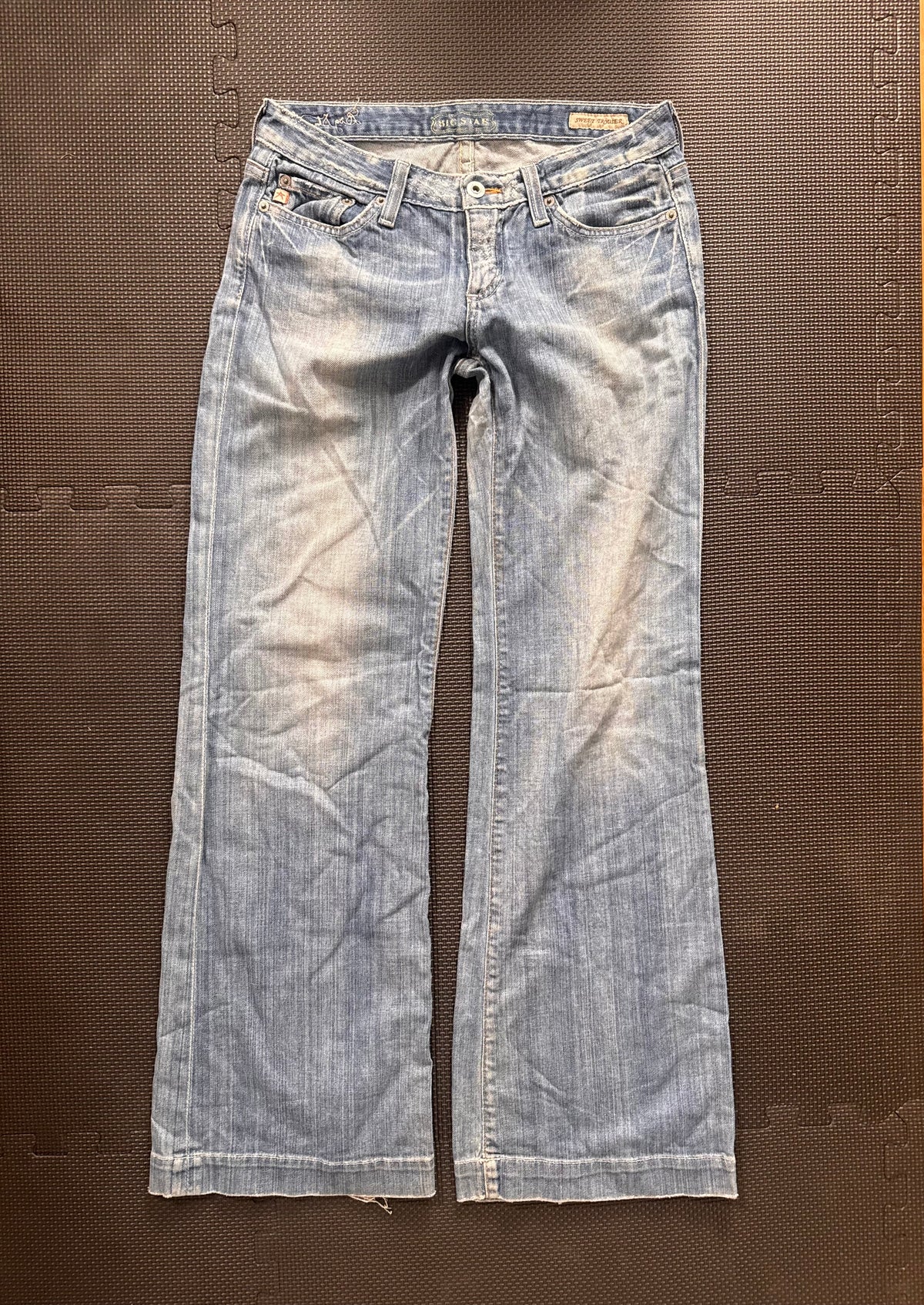 Lågmidjade jeans stl: S