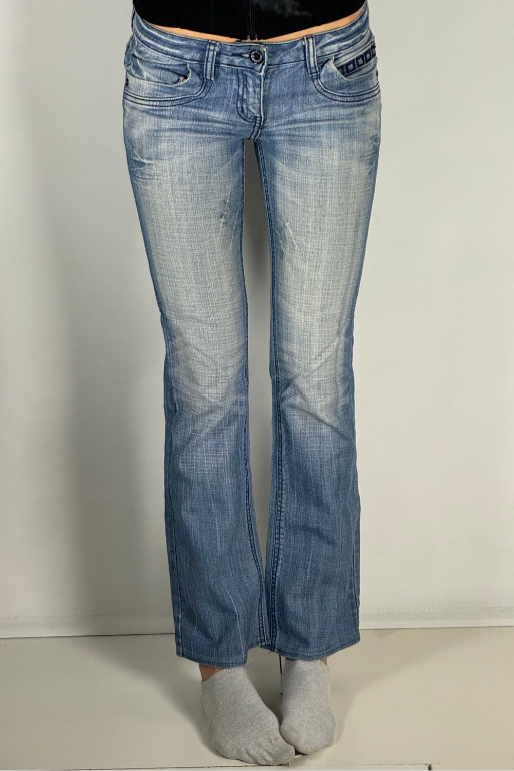 Lågmidjade jeans stl: XS/S