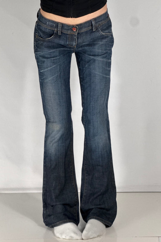 Lavt liv jeans str: S/M