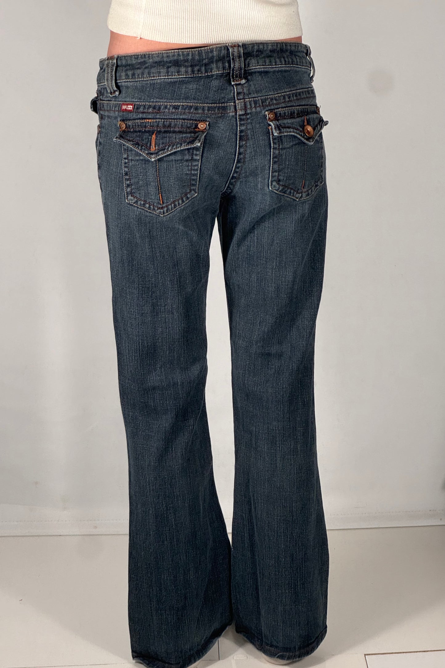 Lågmidjade jeans stl: S