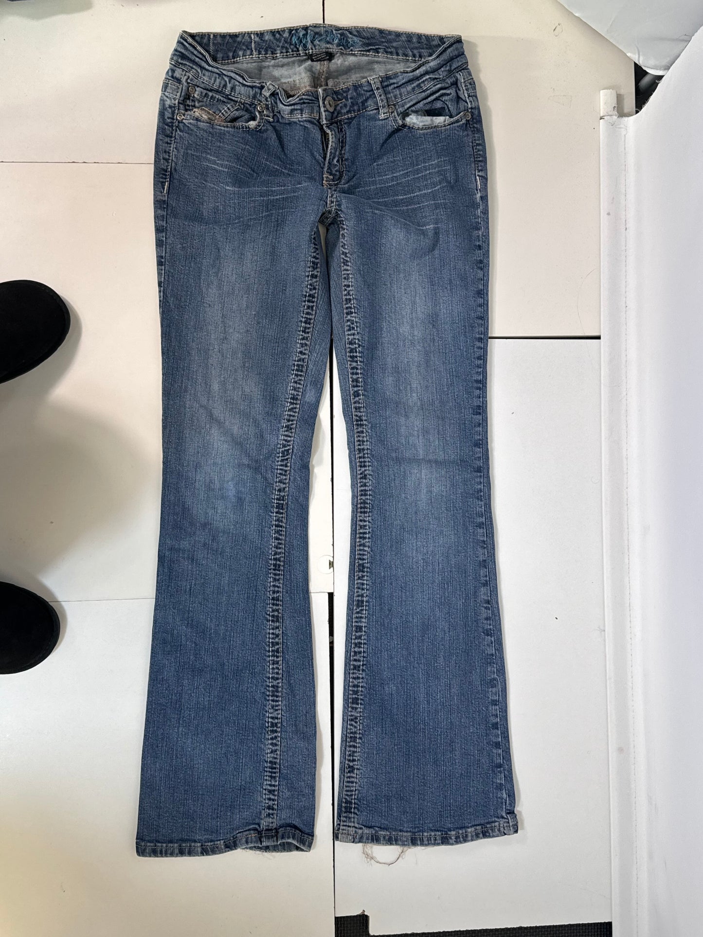 Lågmidjade jeans stl: S