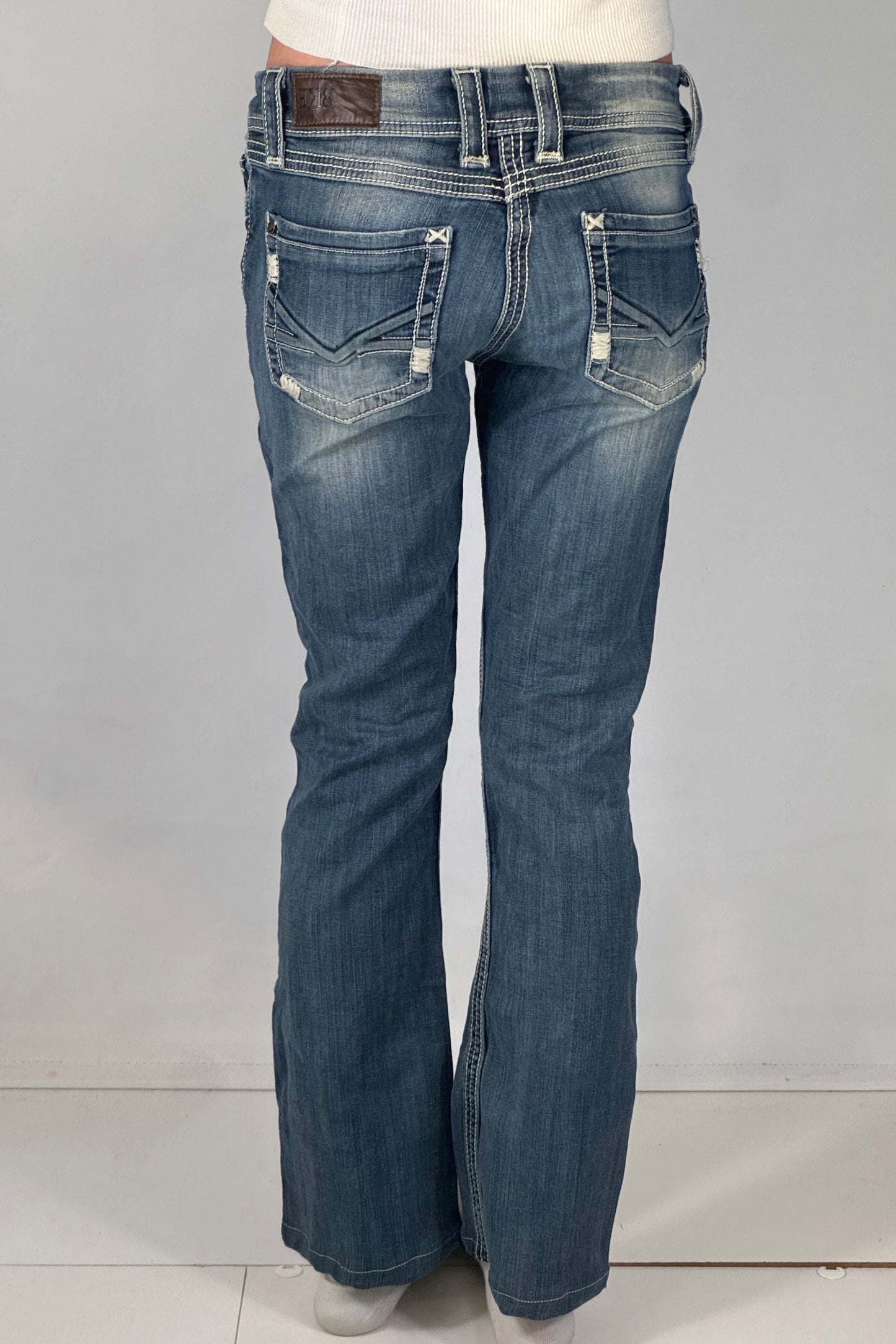 Lågmidjade jeans stl: S