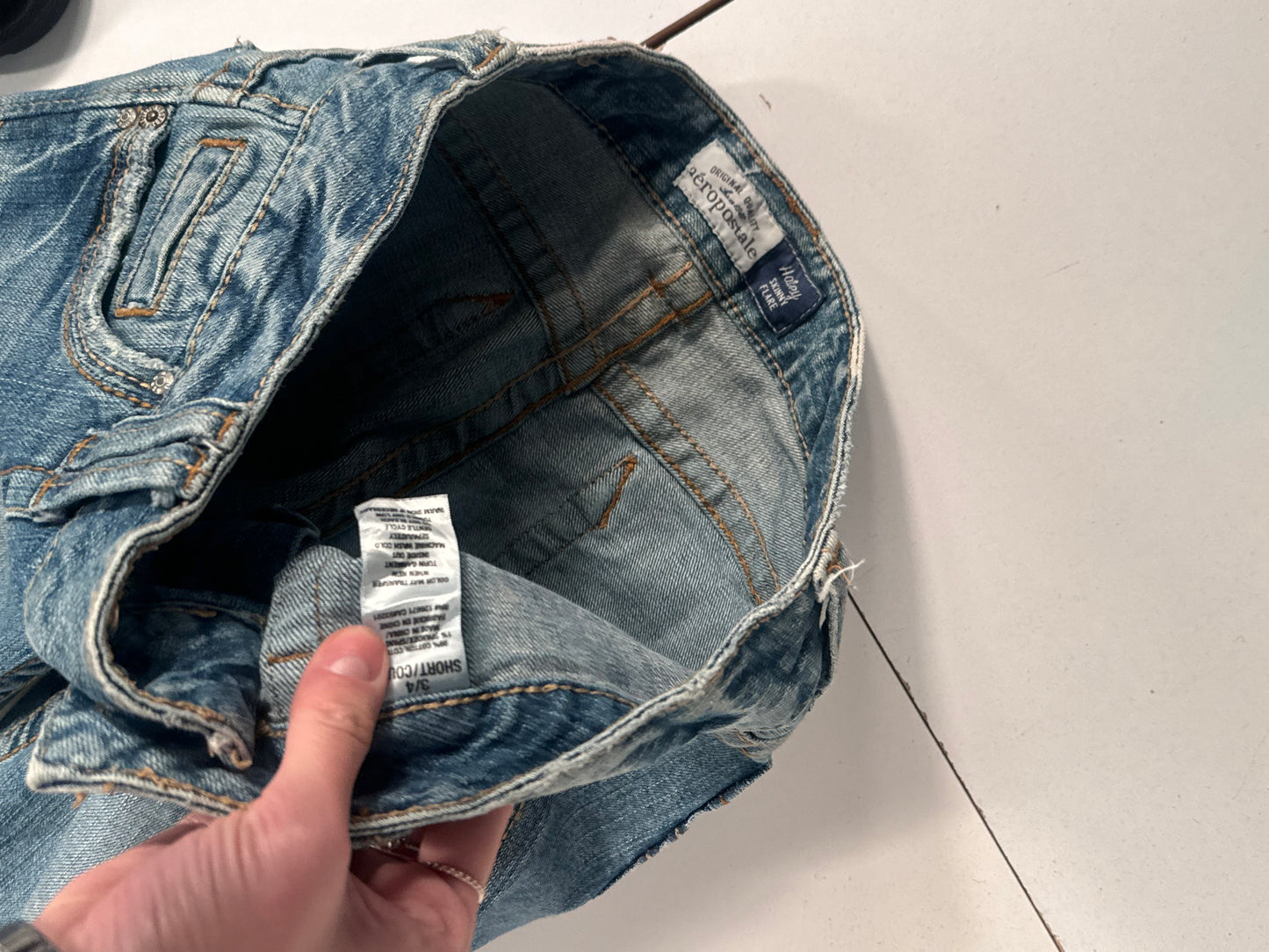 Lavtaljede jeans str: XS