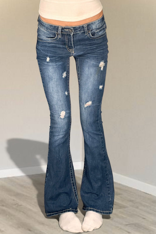 Lågmidjade jeans stl: XS