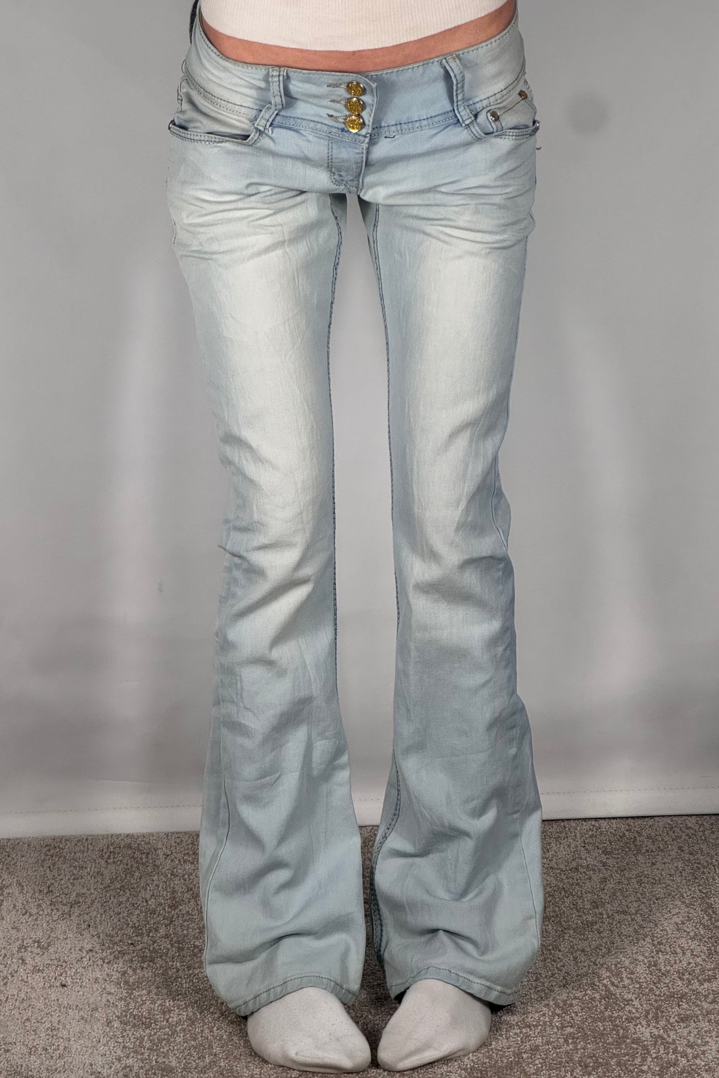 Lågmidjade jeans stl: XS