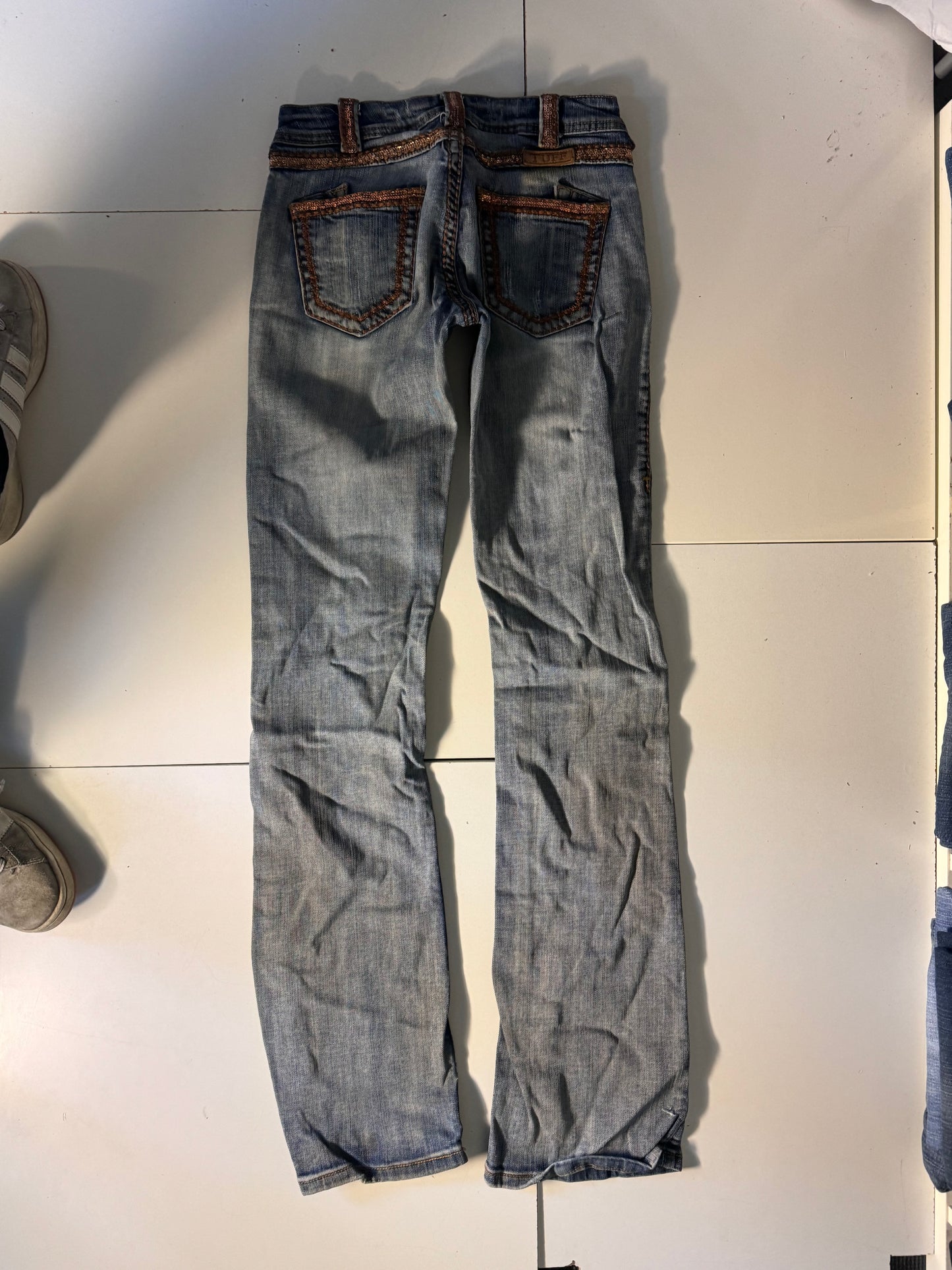 Lågmidjade jeans stl: XS