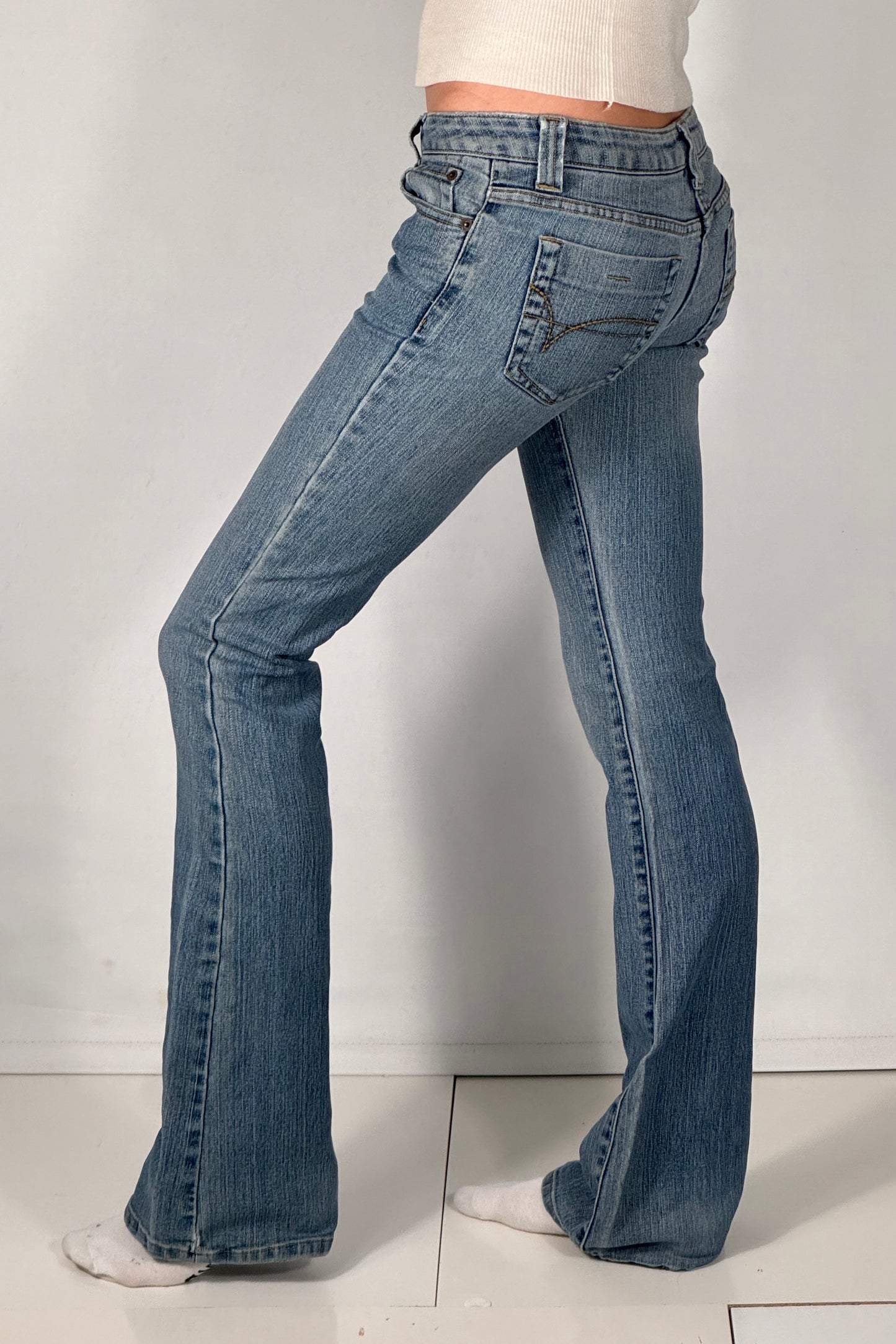 Lavlivede jeans str: XS