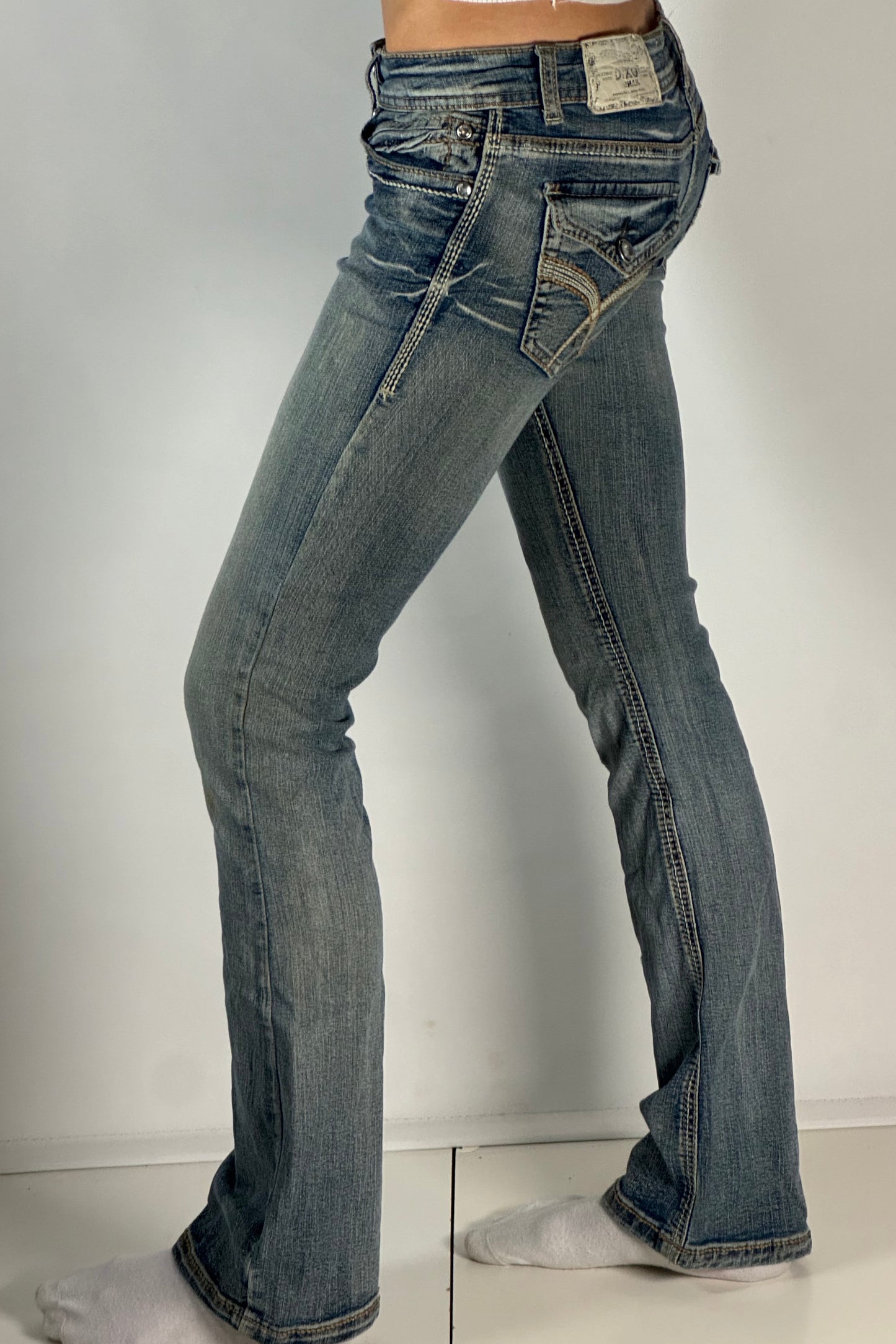 Lågmidjade jeans stl: XS