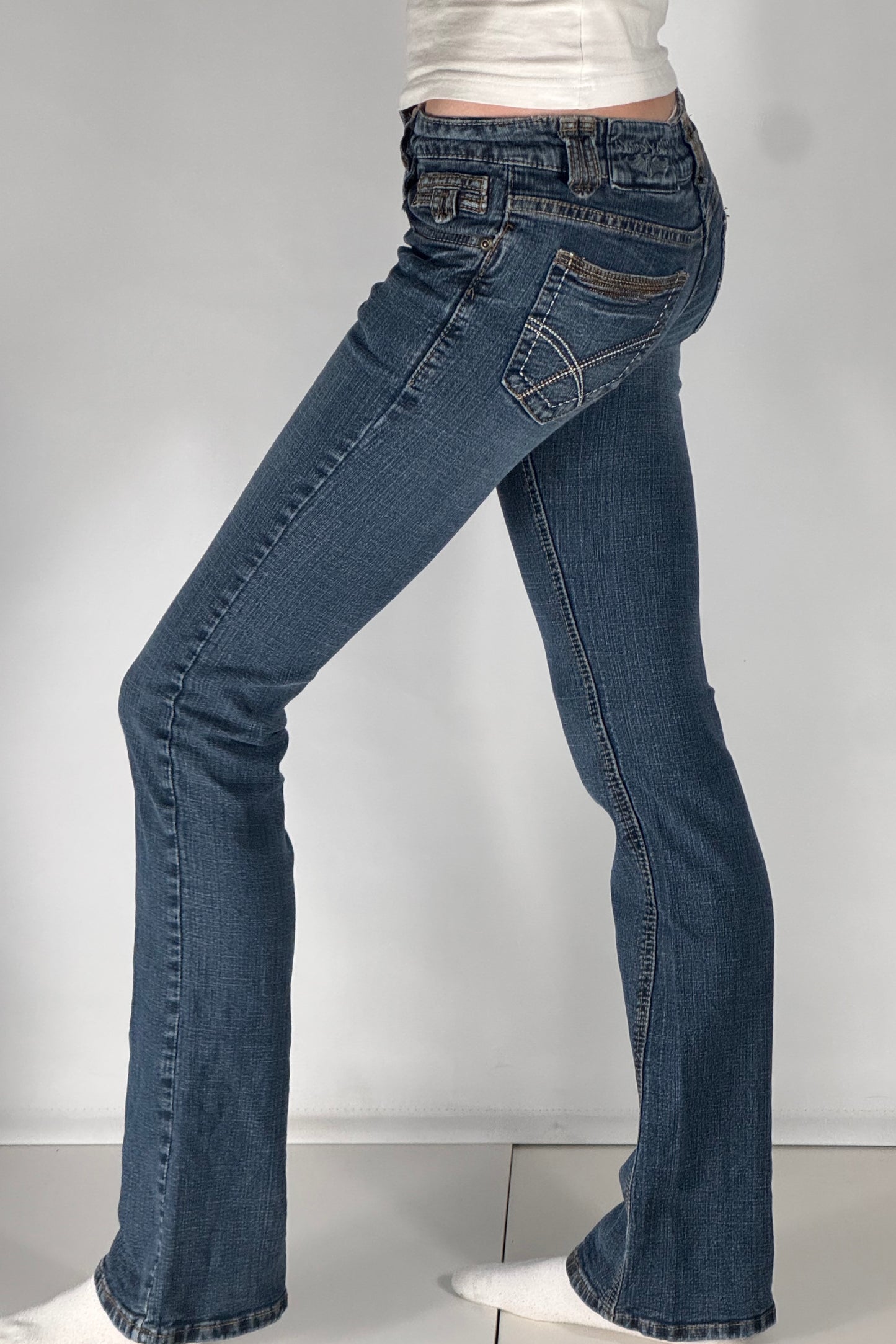 Lågmidjade jeans stl: XXS