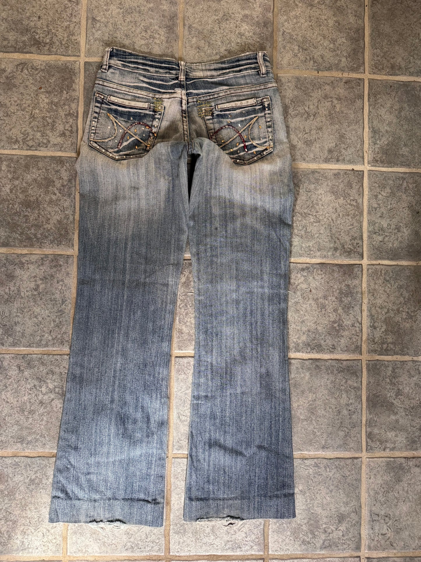 Lågmidjade jeans stl: XS