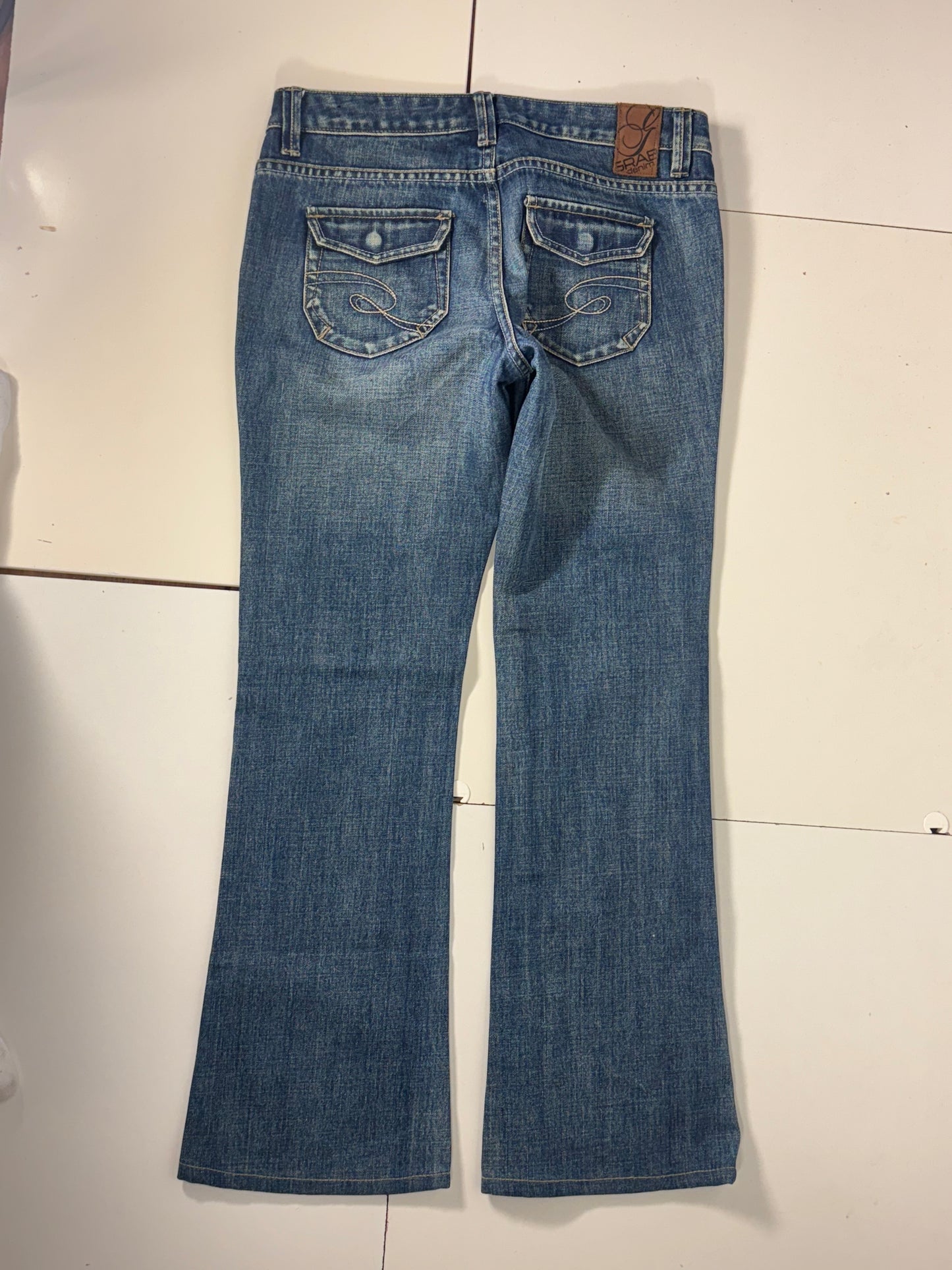 Lågmidjade jeans stl: M
