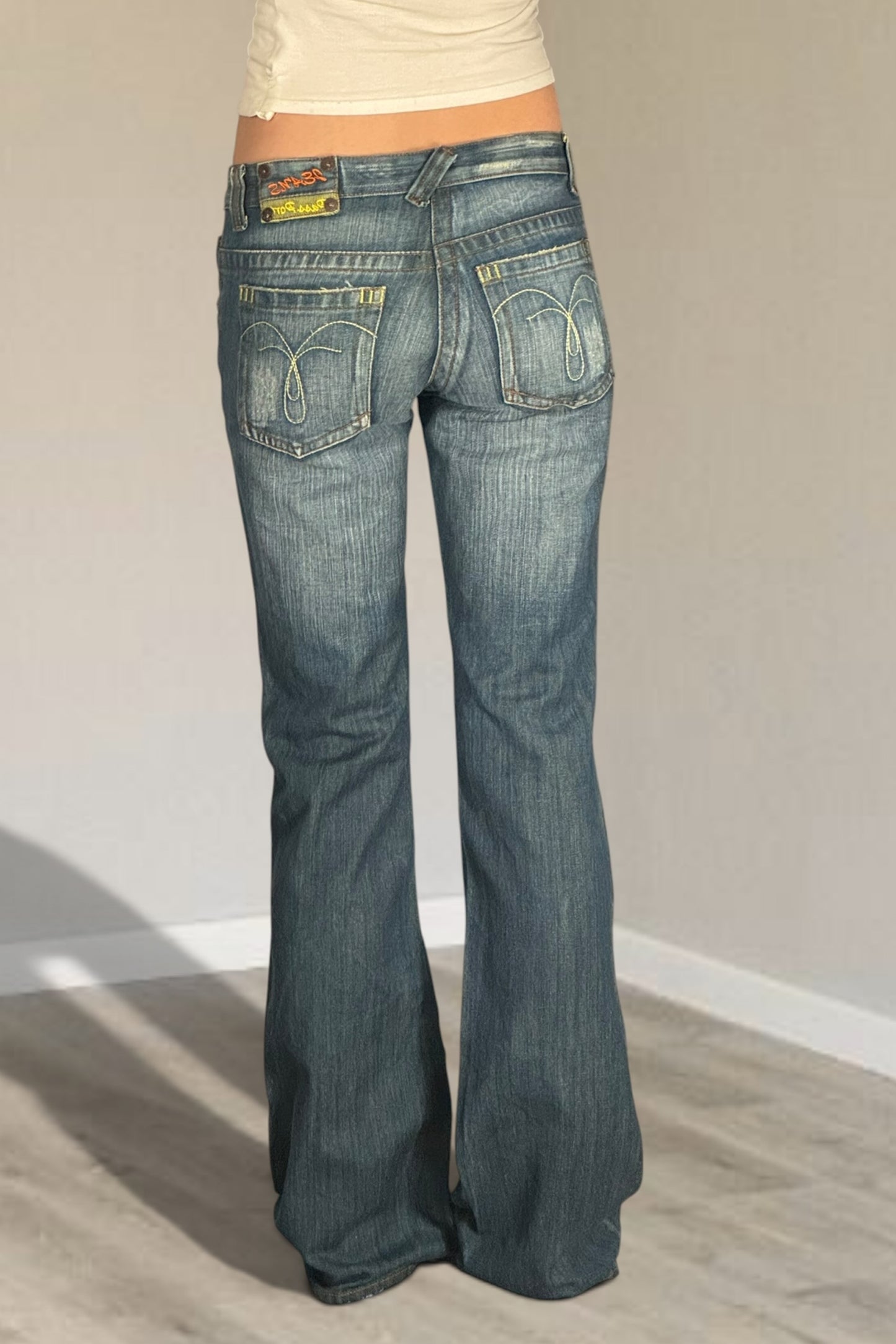 Lågmidjade jeans stl: XS