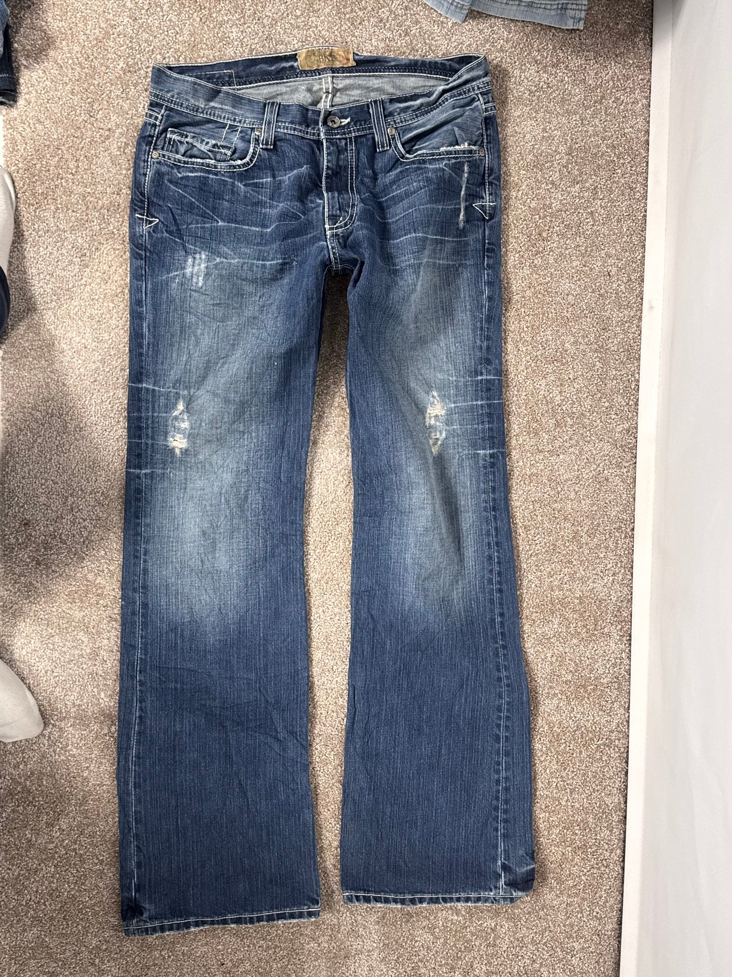 Lågmidjade jeans stl: M