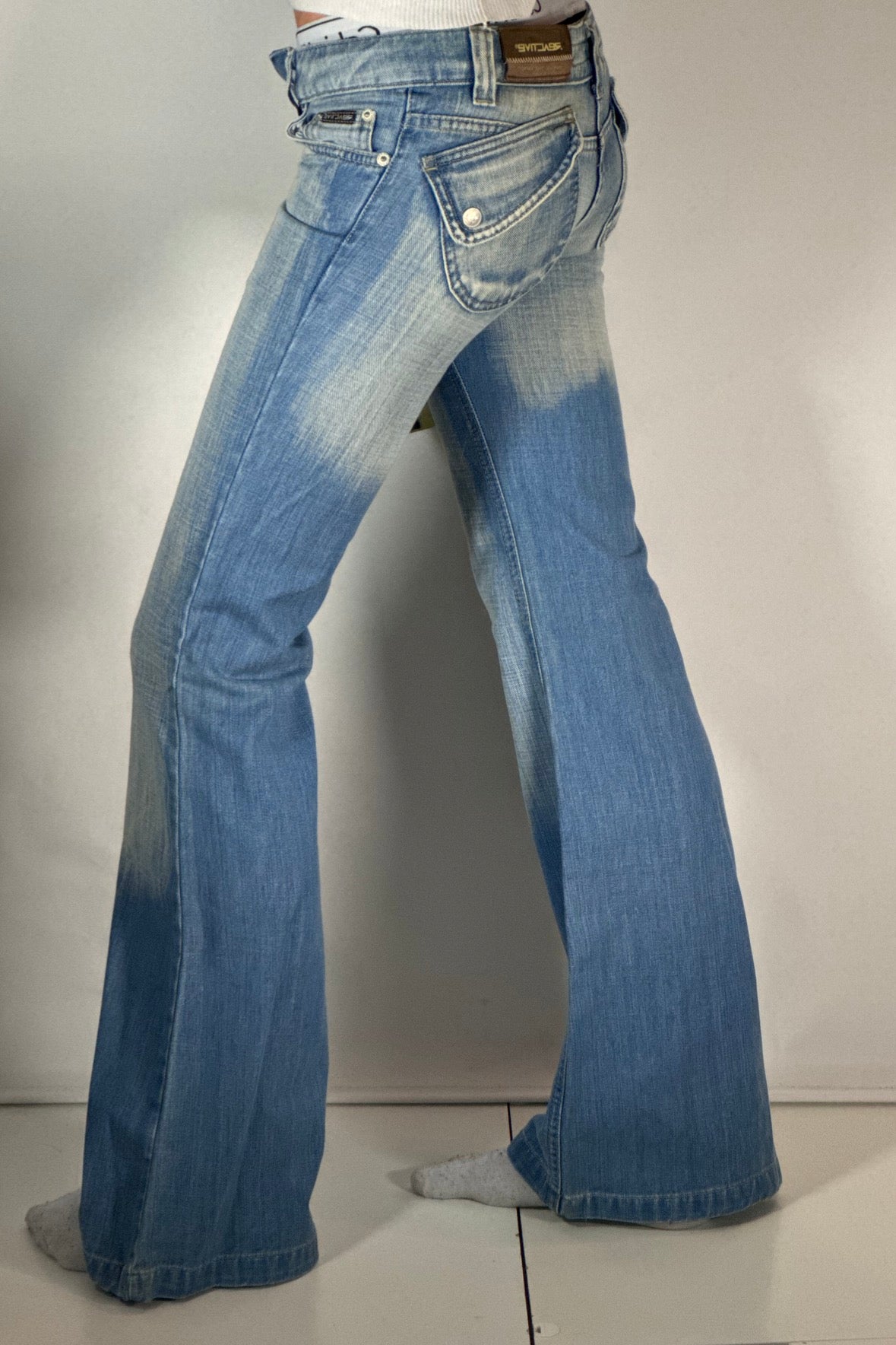 Lågmidjade jeans stl: XXXS