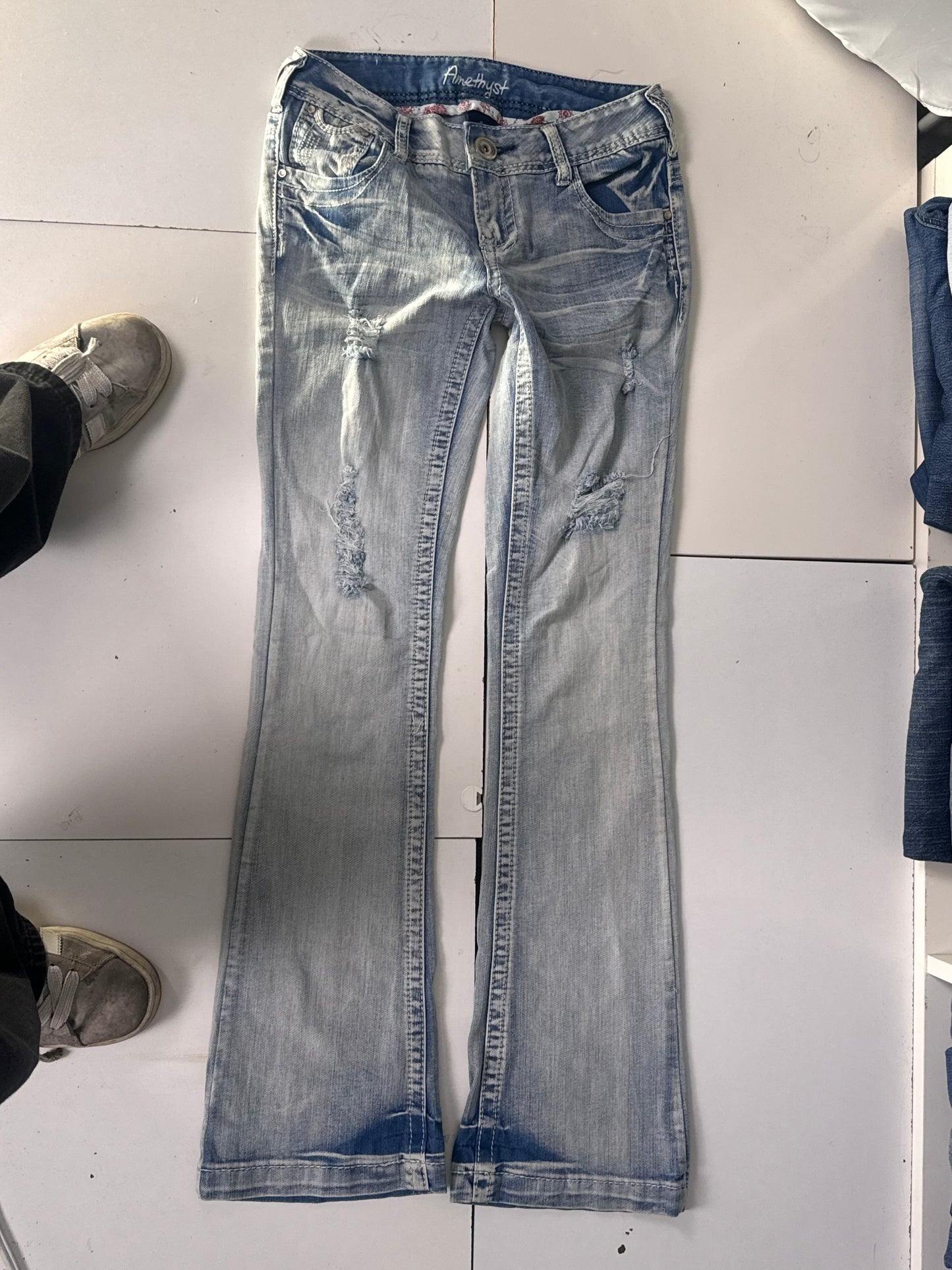 Lågmidjade jeans stl: XS