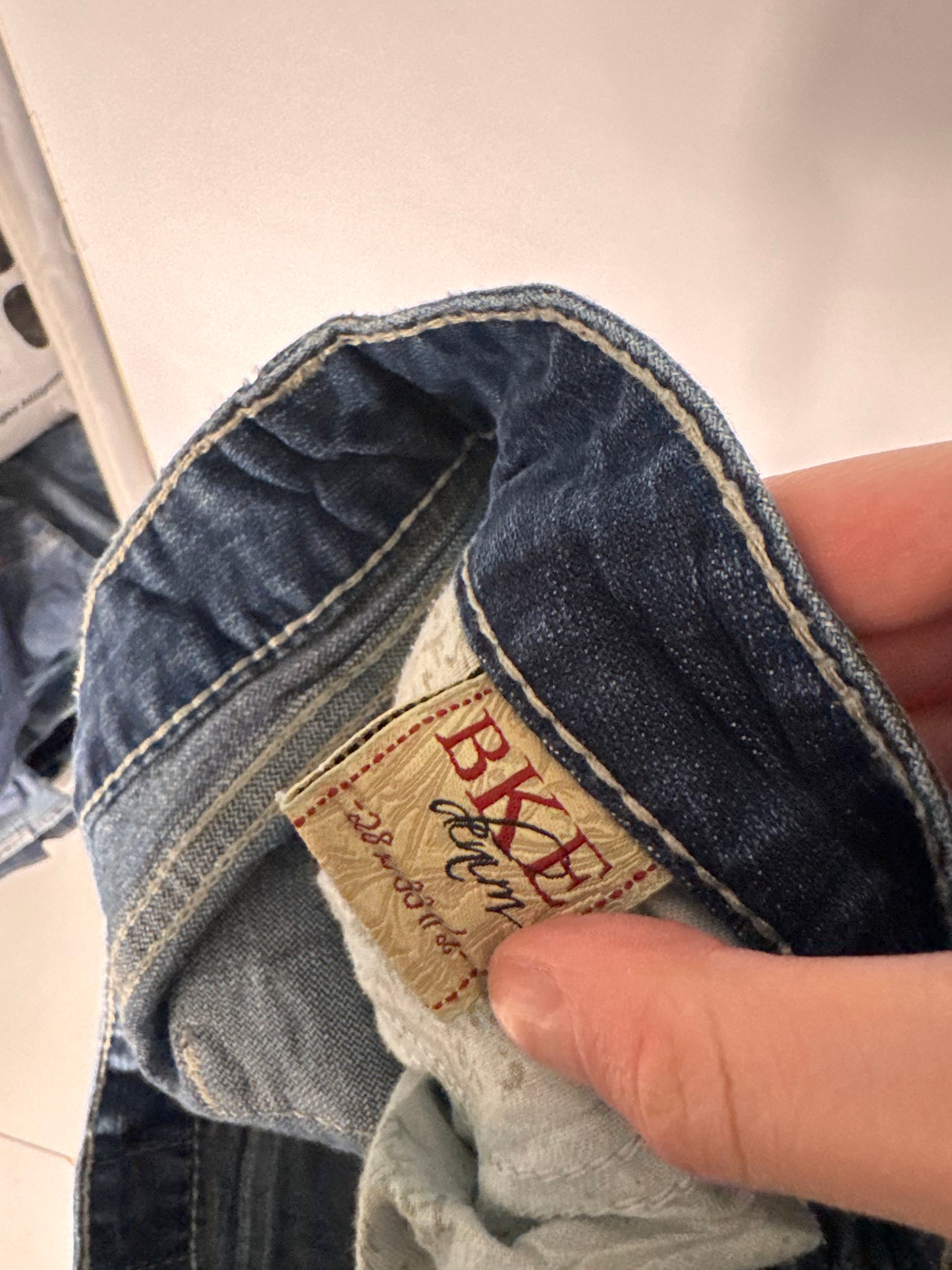 Lågmidjade jeans stl: S